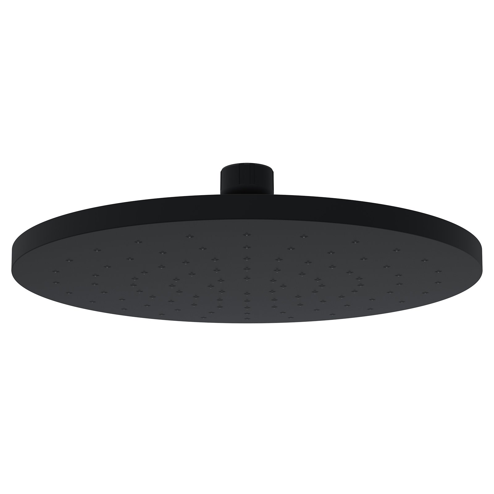 ABS Self-Cleaning Rain Shower Head D2250 -  22,50 cm - round - chrome or matt black