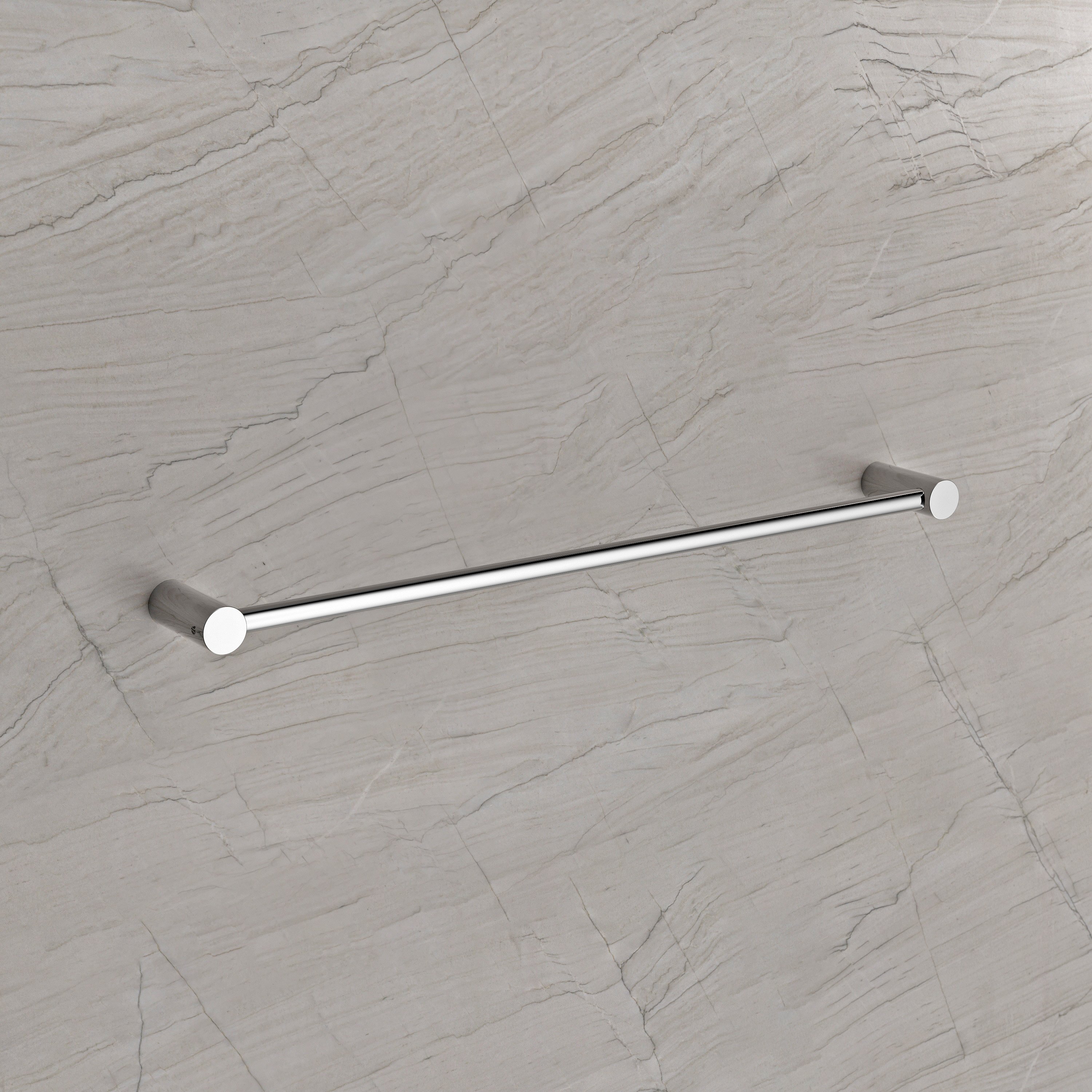 Bath towel rail OLA - Stainless steel - approx. 62 x 7.5 cm - Round