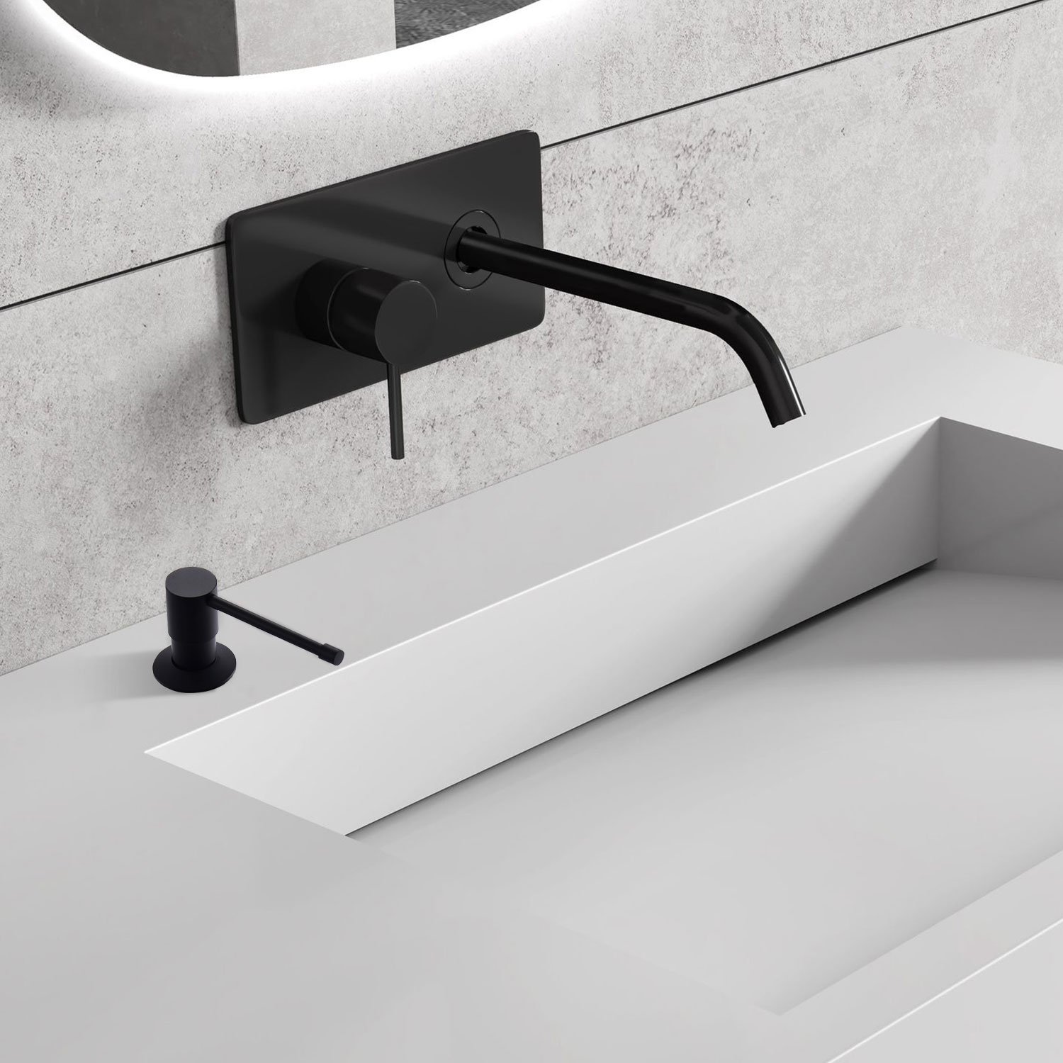 Built-In Soap Dispenser D350 - optional colour