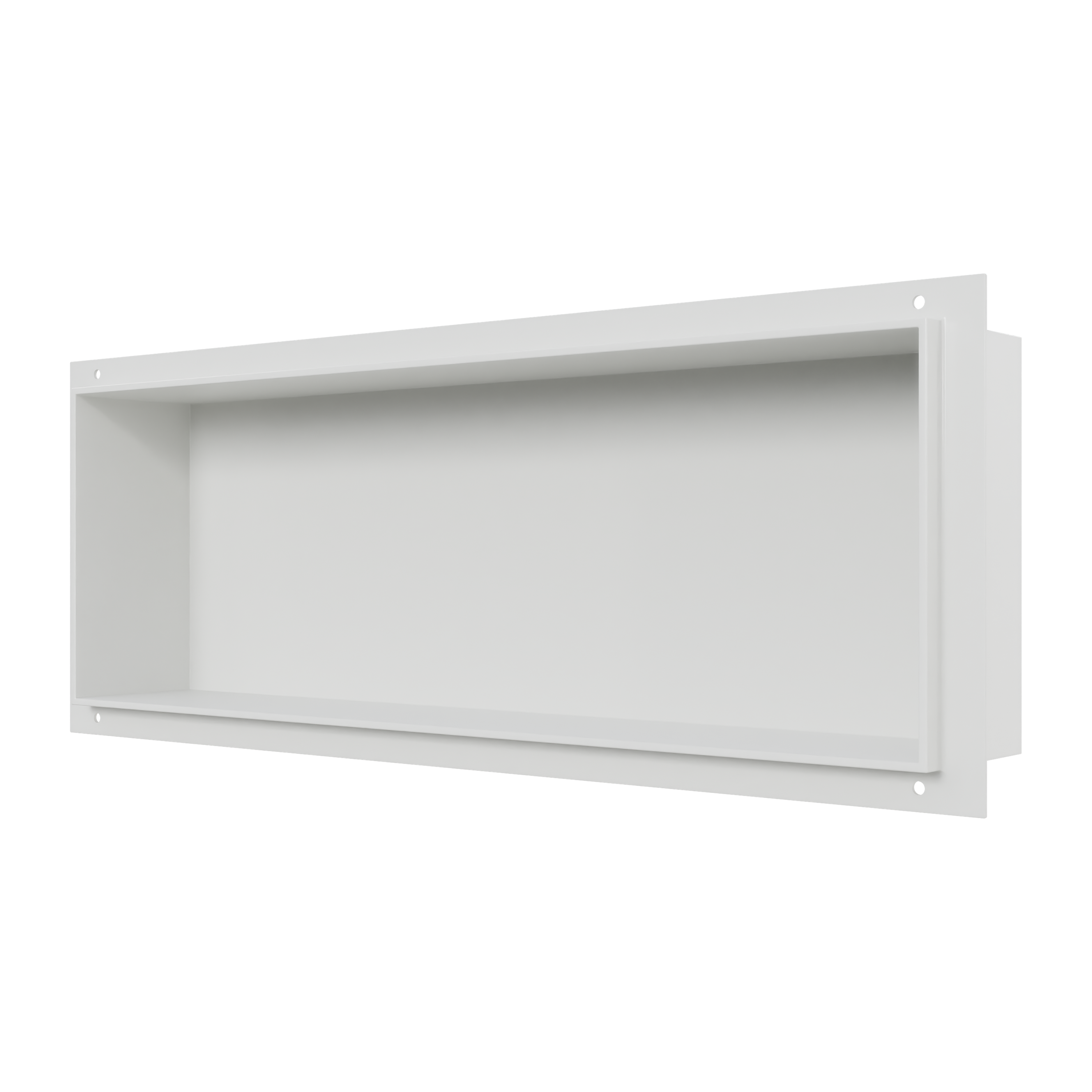 Stainless steel wall niche NT206010X frameless - 20 x 60 x 10 cm (W x H x D) - colour selectable
