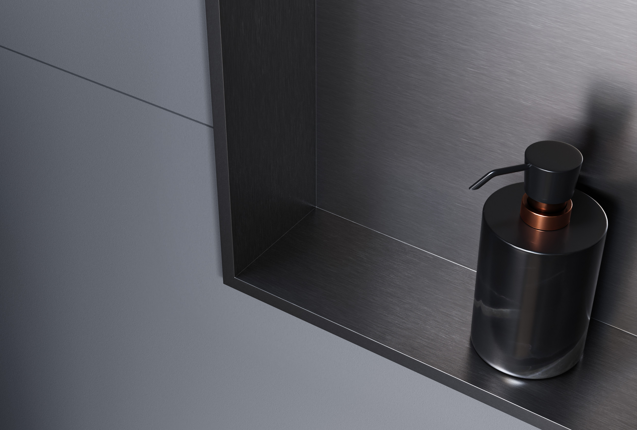 BERNSTEIN Wall Niche NT303010X with storage shelf - 30 x 30 x 10 cm (W x H x D) - different colours available BERNSTEIN Wall Niche NT303010X with storage shelf - 30 x 30 x 10 cm (W x H x D) - different colours available