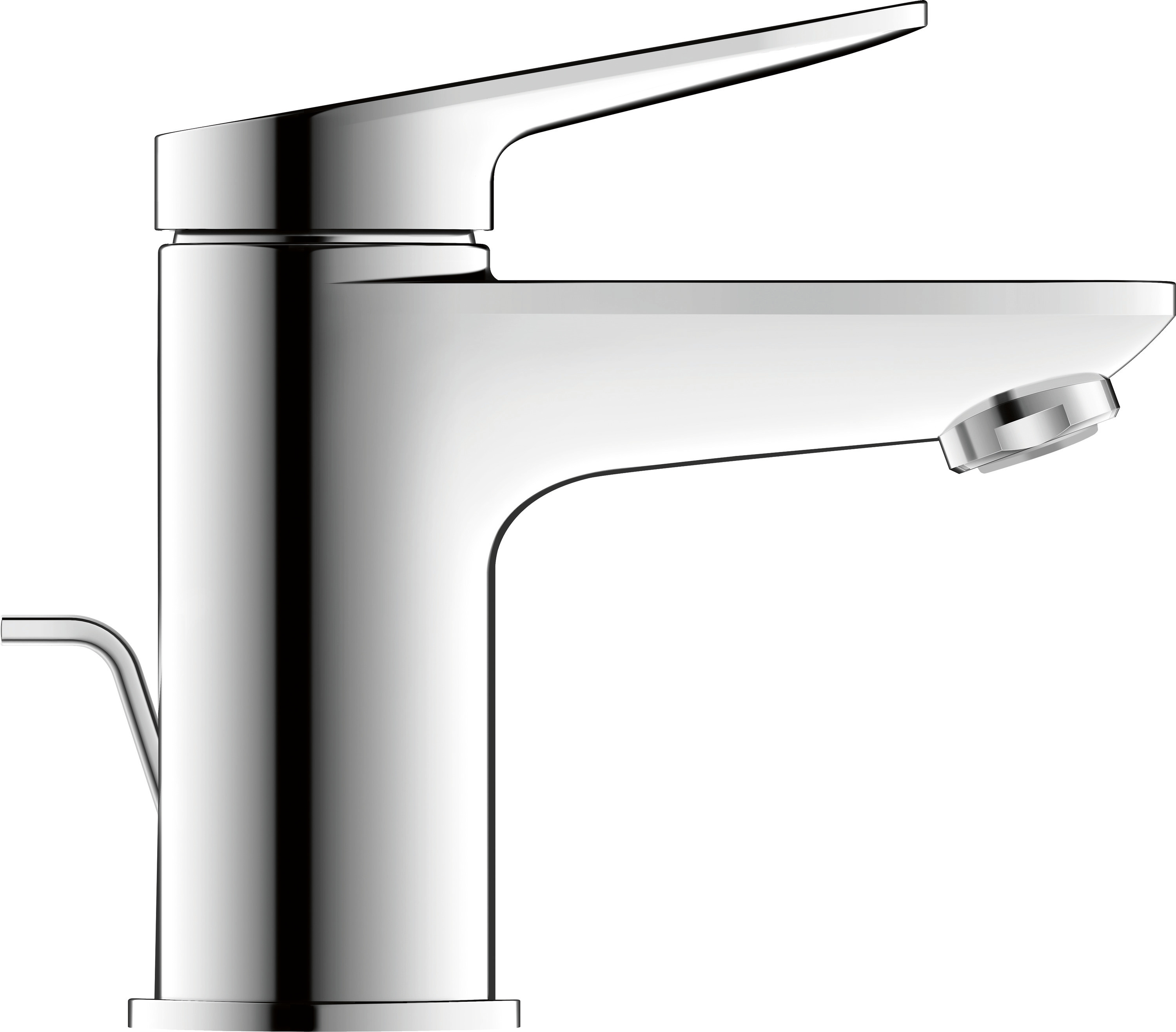 Miscelatore monocomando lavabo Duravit Wave S con asta di comando - Colore a scelta