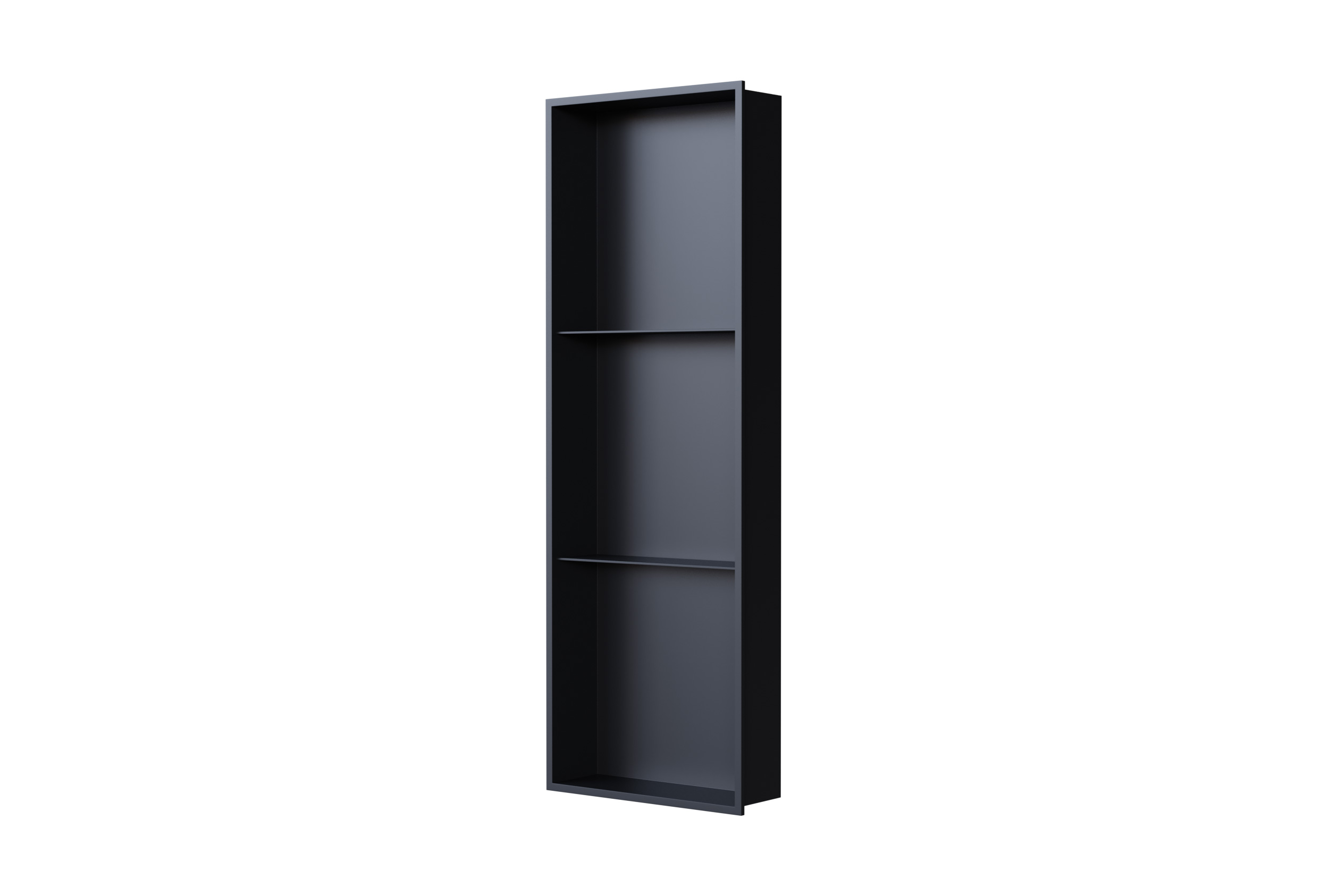 Nicchia da parete NT3090010X con ripiano portaoggetti - in acciaio inox - 30 x 90 x 10 cm (L x A x P) - colore selezionabile Nicchia da parete NT3090010X con ripiano portaoggetti - in acciaio inox - 30 x 90 x 10 cm (L x A x P) - colore selezionabile