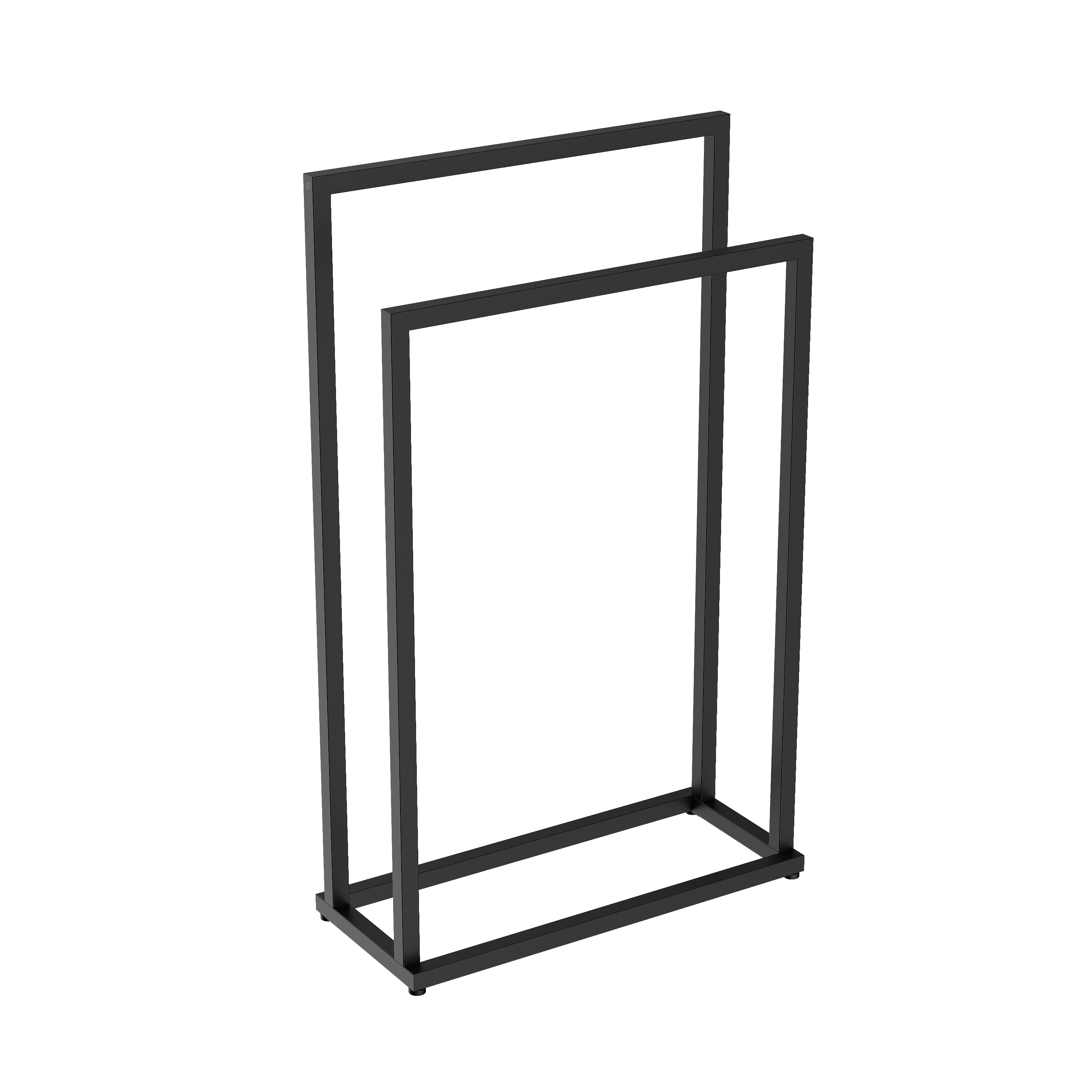 Towel rack OLA - Steel - 50 x 21 x 82 cm - Square Towel rack OLA - Steel - 50 x 21 x 82 cm - Square