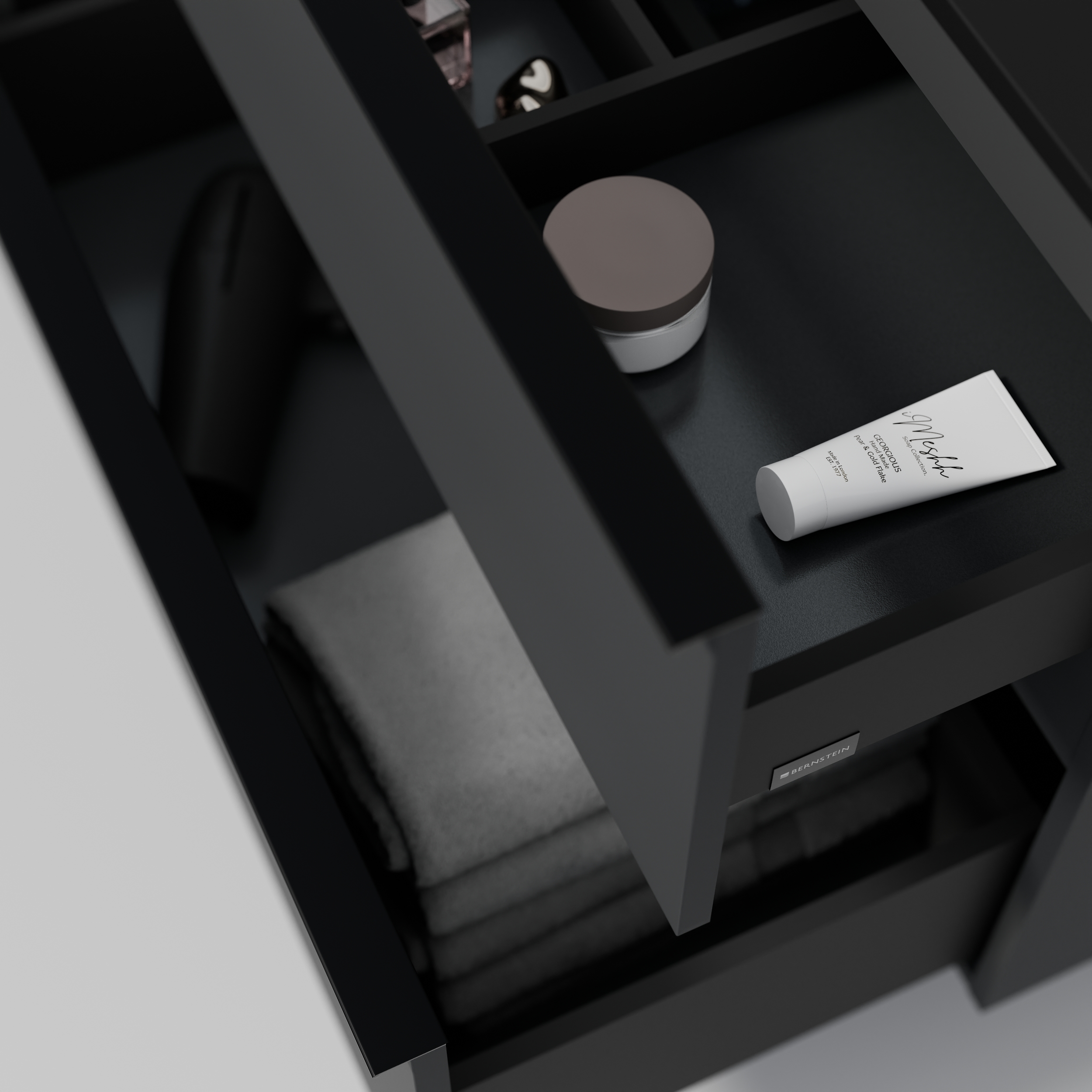 Bathroom furniture vanity unit LAVOA 100 cm for countertop washbasin - colour selectable 166952,166953,166954,166955,166956,166957,166958,166959,166960,169109,169110,169111,169112,169113,169114