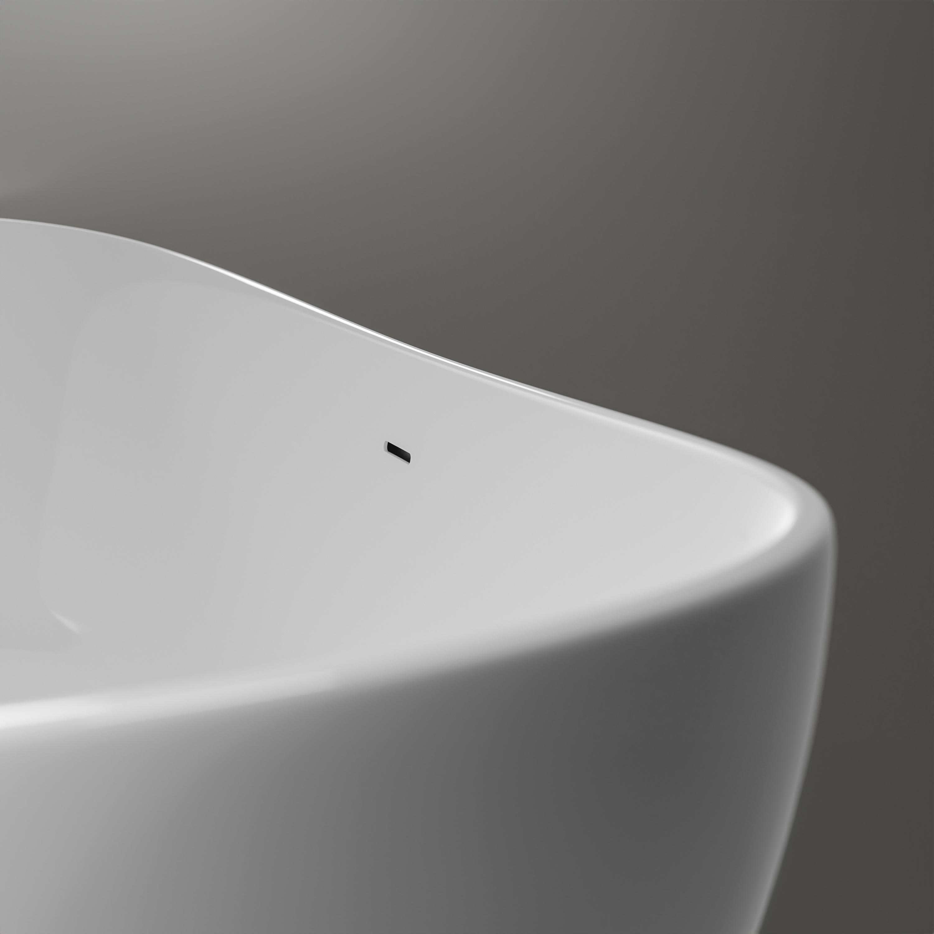 Freestanding bathtub HAWAII STONE - 180 x 85 cm - Mineral Cast Freestanding bathtub HAWAII STONE - 180 x 85 cm - Mineral Cast
