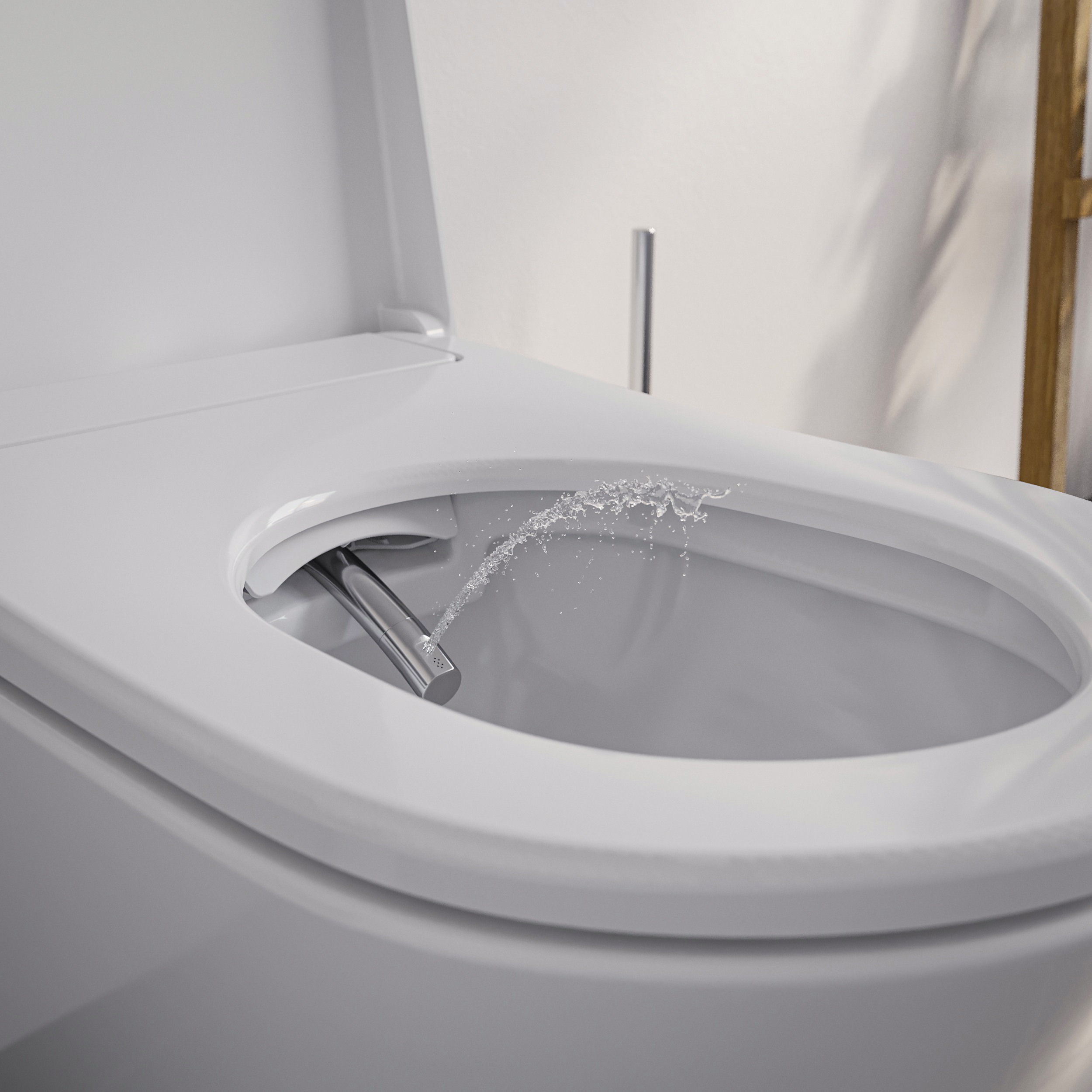 Inodoro ducha Basic 1102 Blanco - ducha para glúteos y señora - sistema completo 14373
