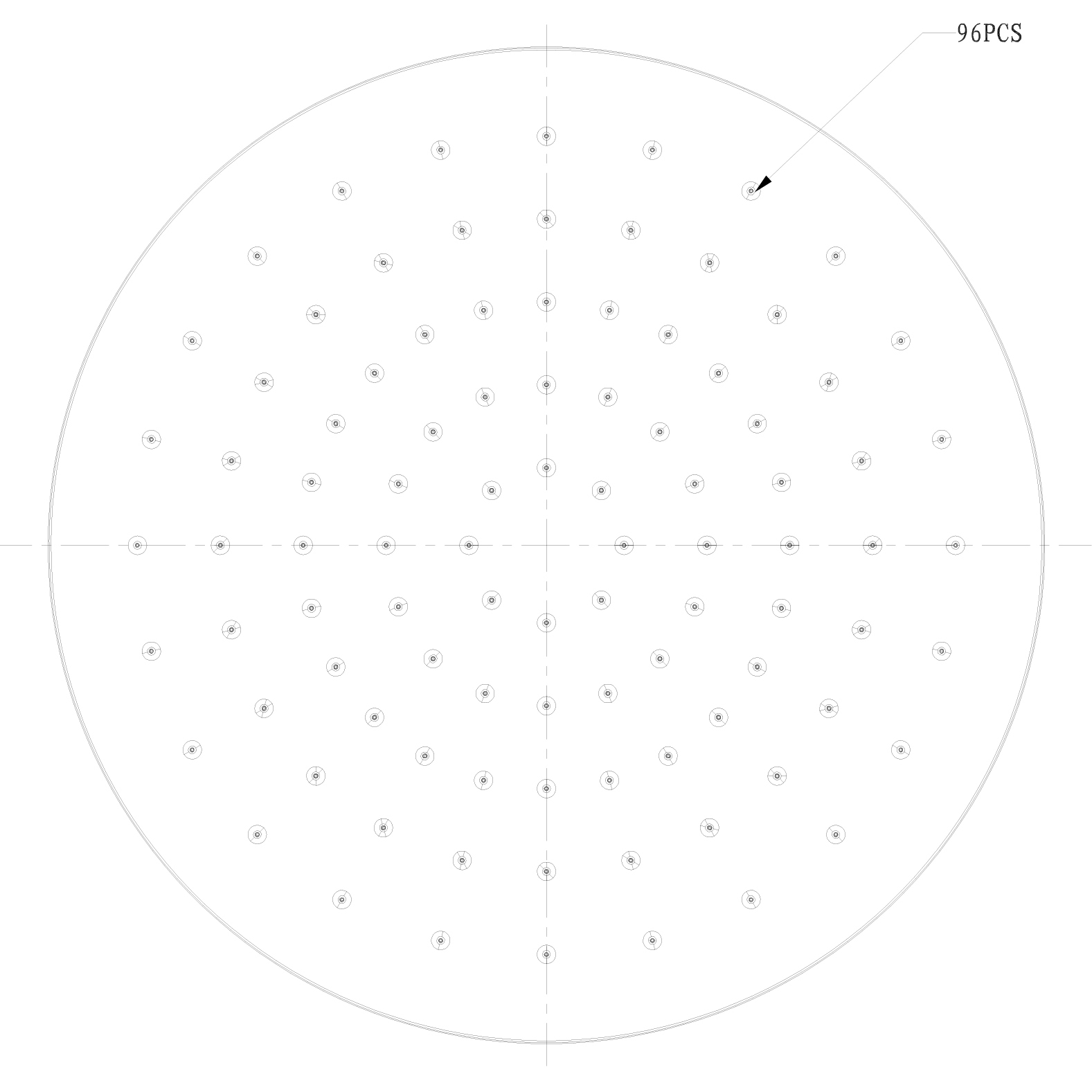ABS självrengörande regndusch D2250 - 22,50 cm - rund - krom eller matt svart ABS självrengörande regndusch D2250 - 22,50 cm - rund - krom eller matt svart