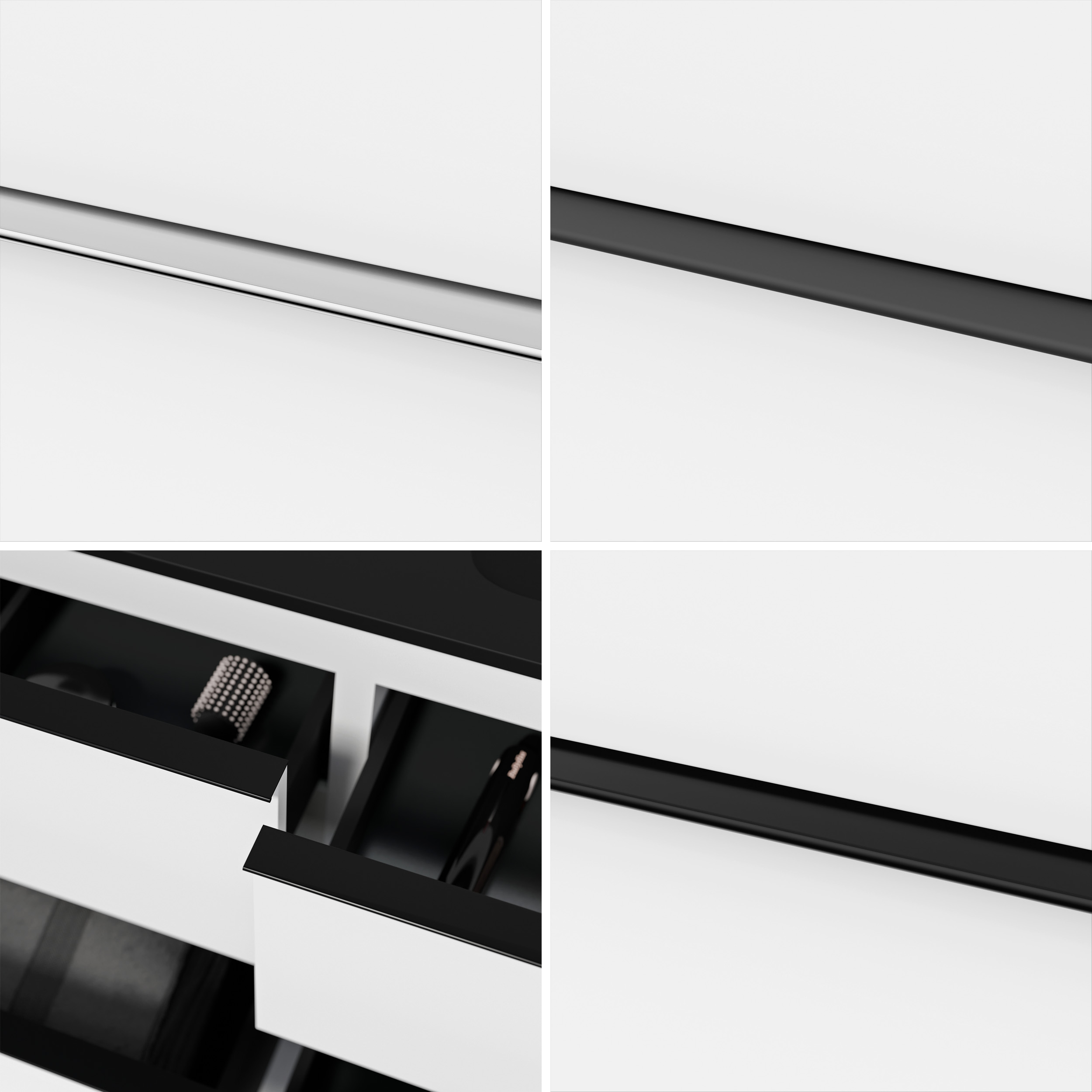Badkamermeubel wastafelonderkast LAVOA 120cm met wastafel - kleur selecteerbaar 165792,165793,165794,165795,165796,165797