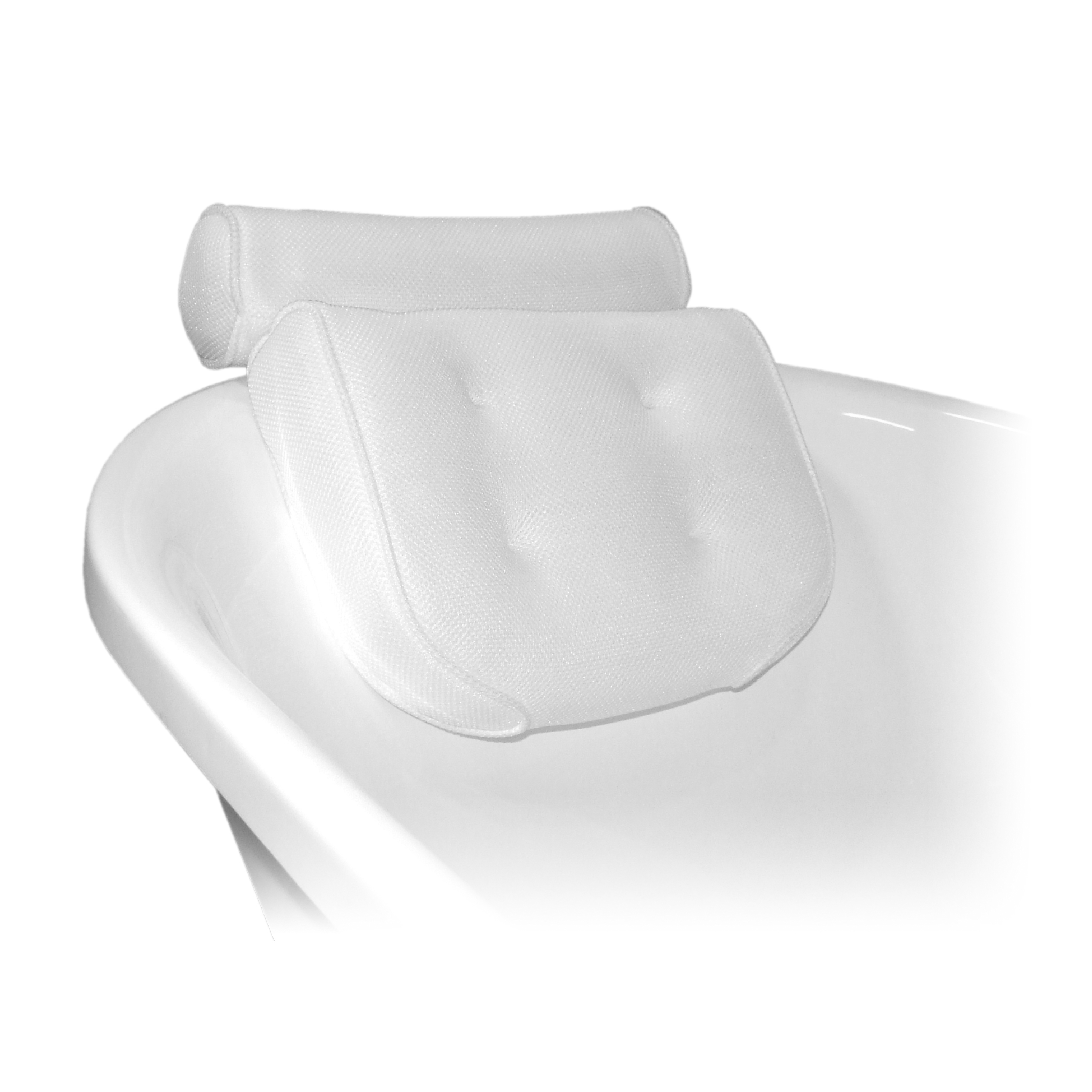 Cuscino per vasca da bagno con 4 ventose