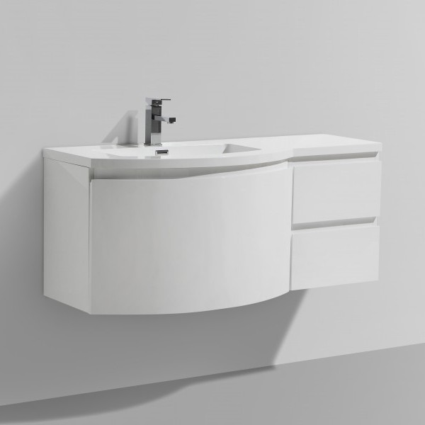 Conjunto de móveis de casa de banho LAURANCE 1200 com lavatório - escolha da cor Conjunto de móveis de casa de banho LAURANCE 1200 com lavatório - escolha da cor