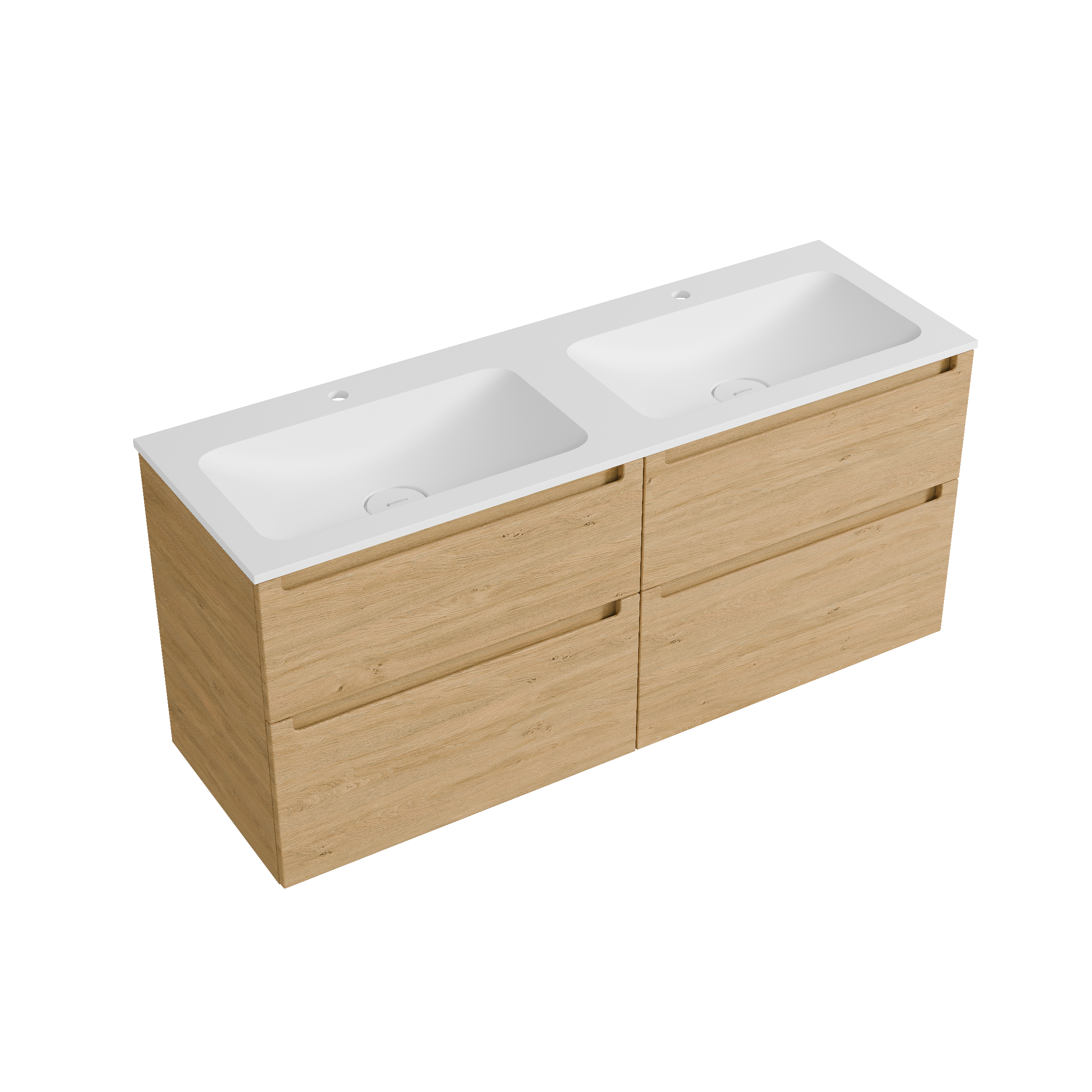 VIREO base unit 120 cm with mineral cast washbasin CREAM - colour selectable 167103