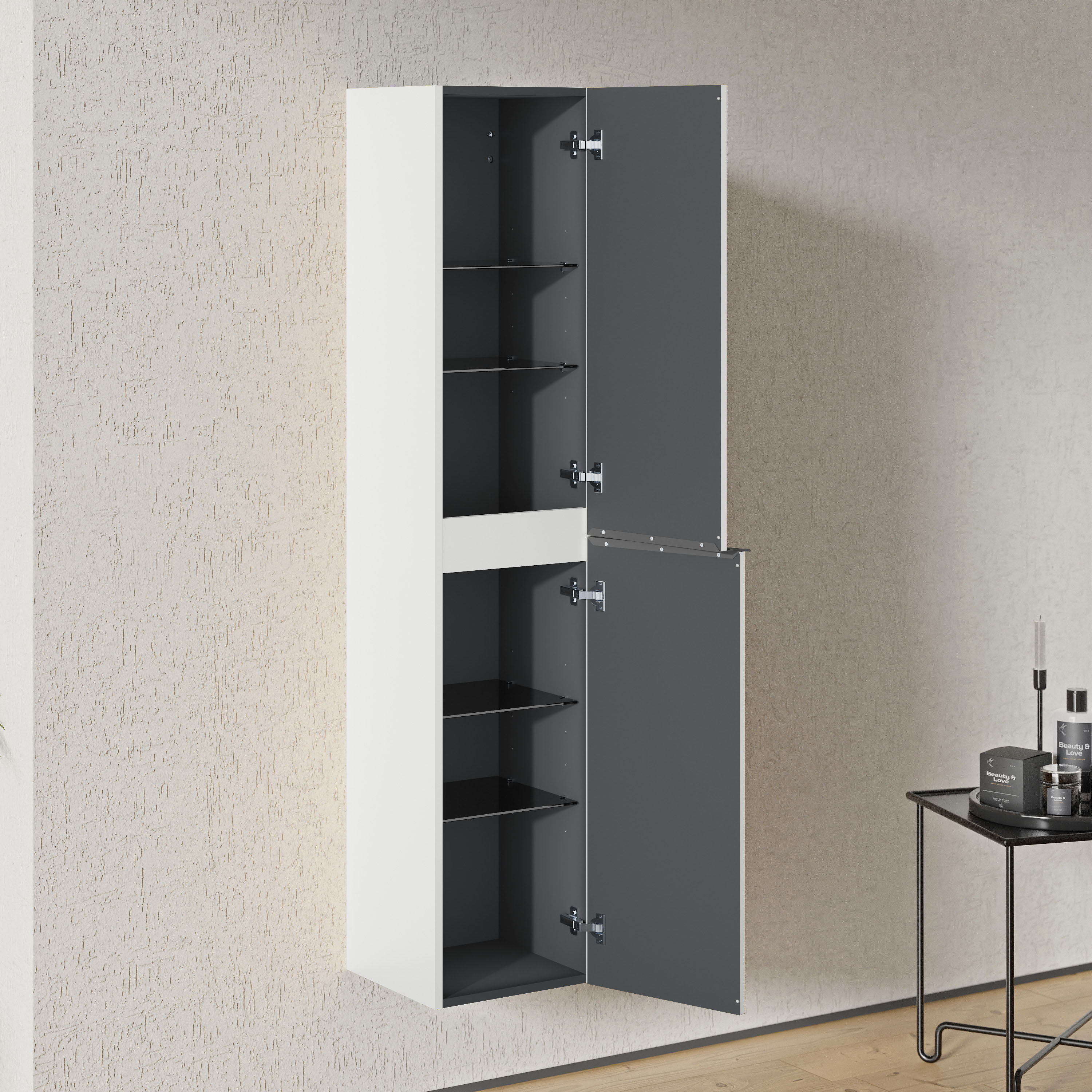 Mueble alto LAVOA - montaje flexible - 35 x 170 x 35cm - color a elegir Mueble alto LAVOA - montaje flexible - 35 x 170 x 35cm - color a elegir