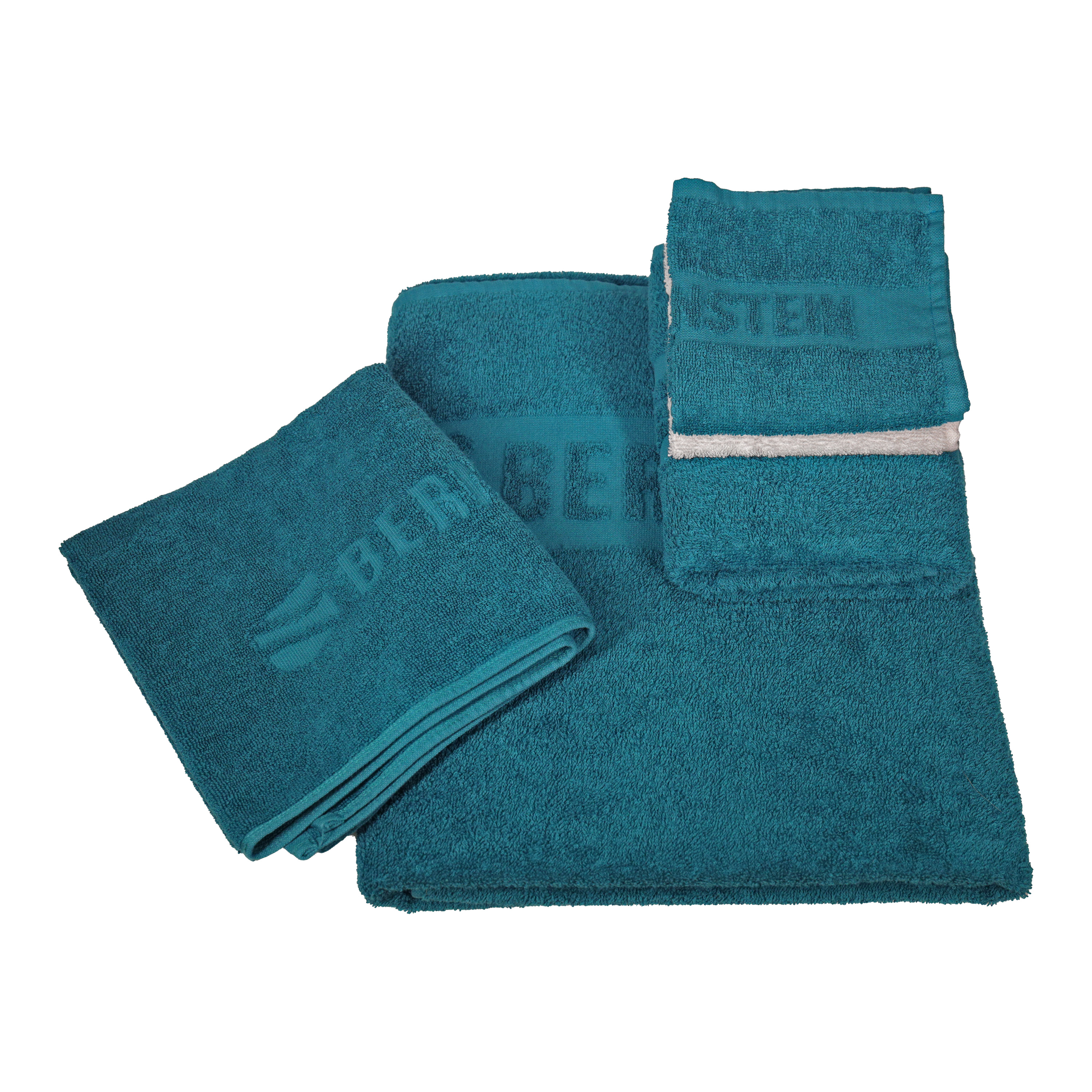 Bernstein Asciugamano PURECOTTON Petrolio - 100% Cotone - 50x100 cm Bernstein Asciugamano PURECOTTON Petrolio - 100% Cotone - 50x100 cm