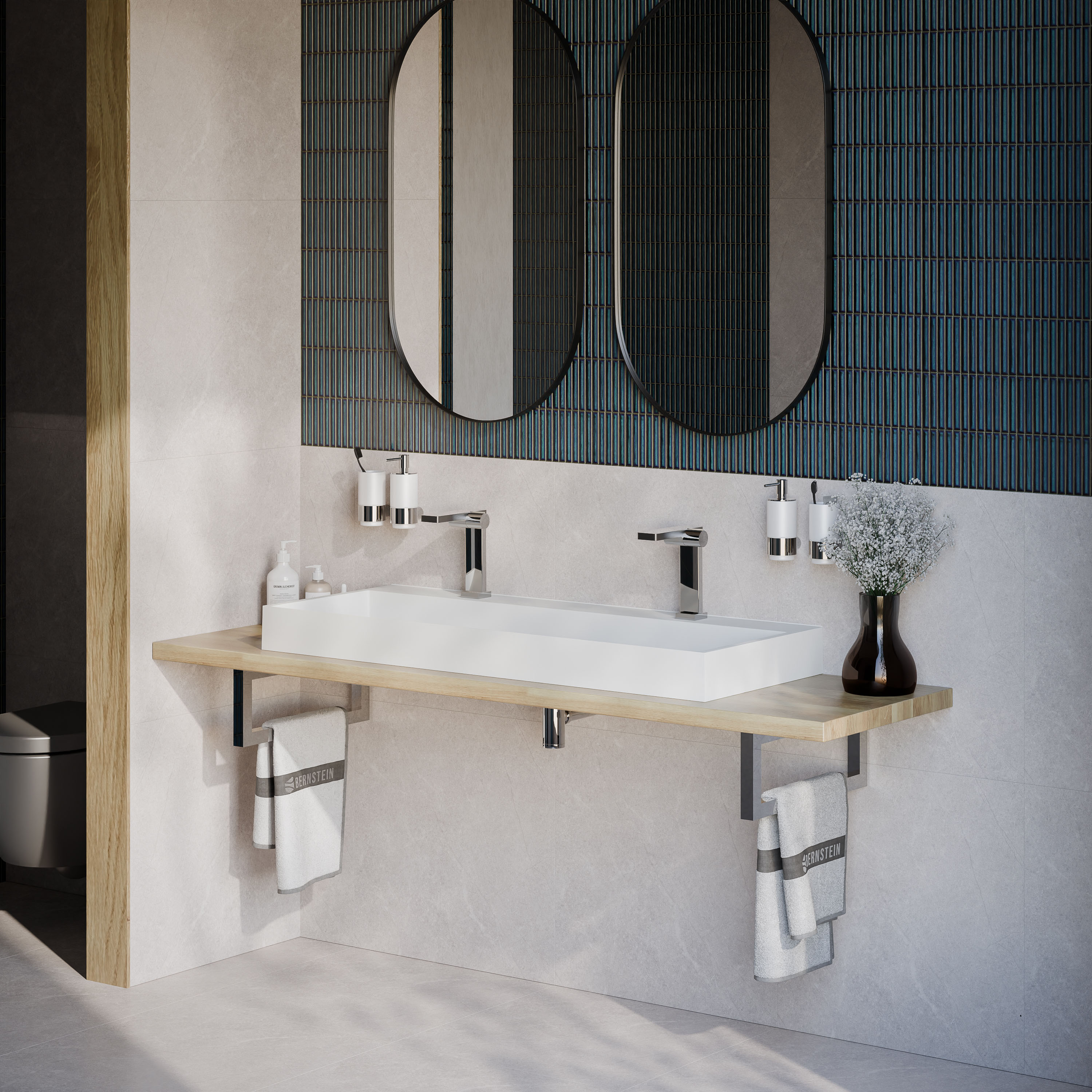 Grifo mezclador para lavabo NT3110C - acabado cromado Grifo mezclador para lavabo NT3110C - acabado cromado