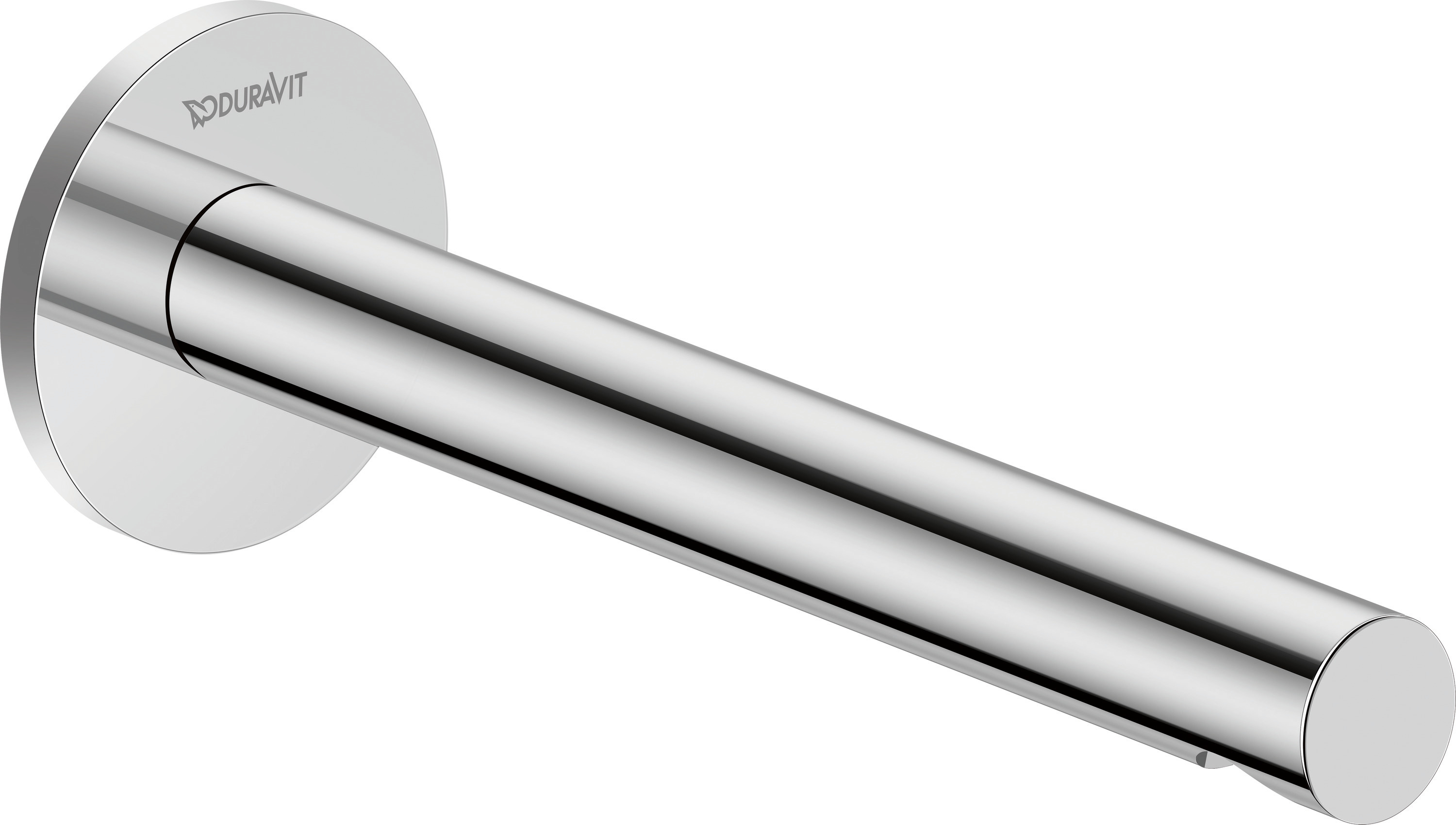 Duravit Circle baduitloop hoogglans chroom