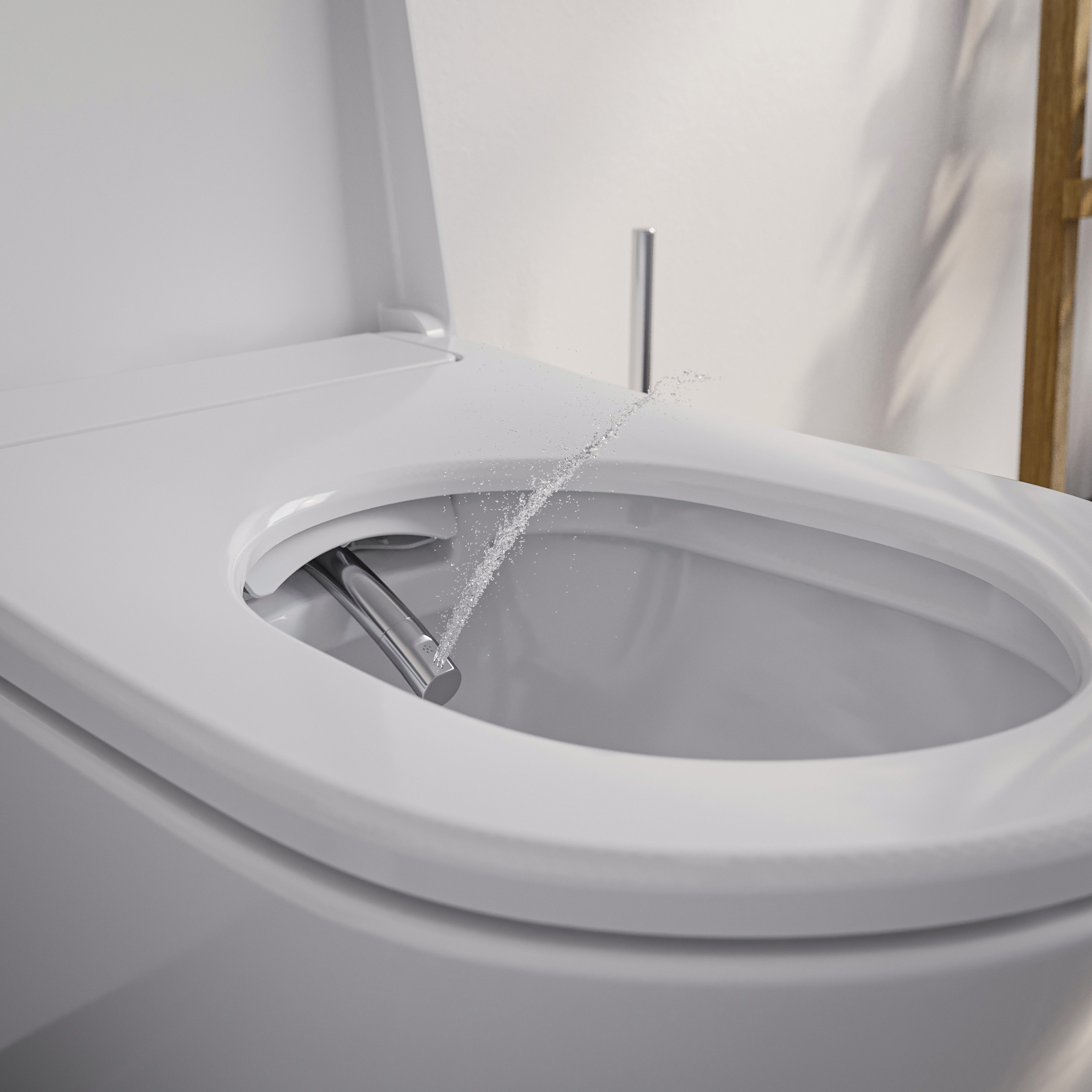 Inodoro ducha Basic 1102 Blanco - ducha para glúteos y señora - sistema completo 14373