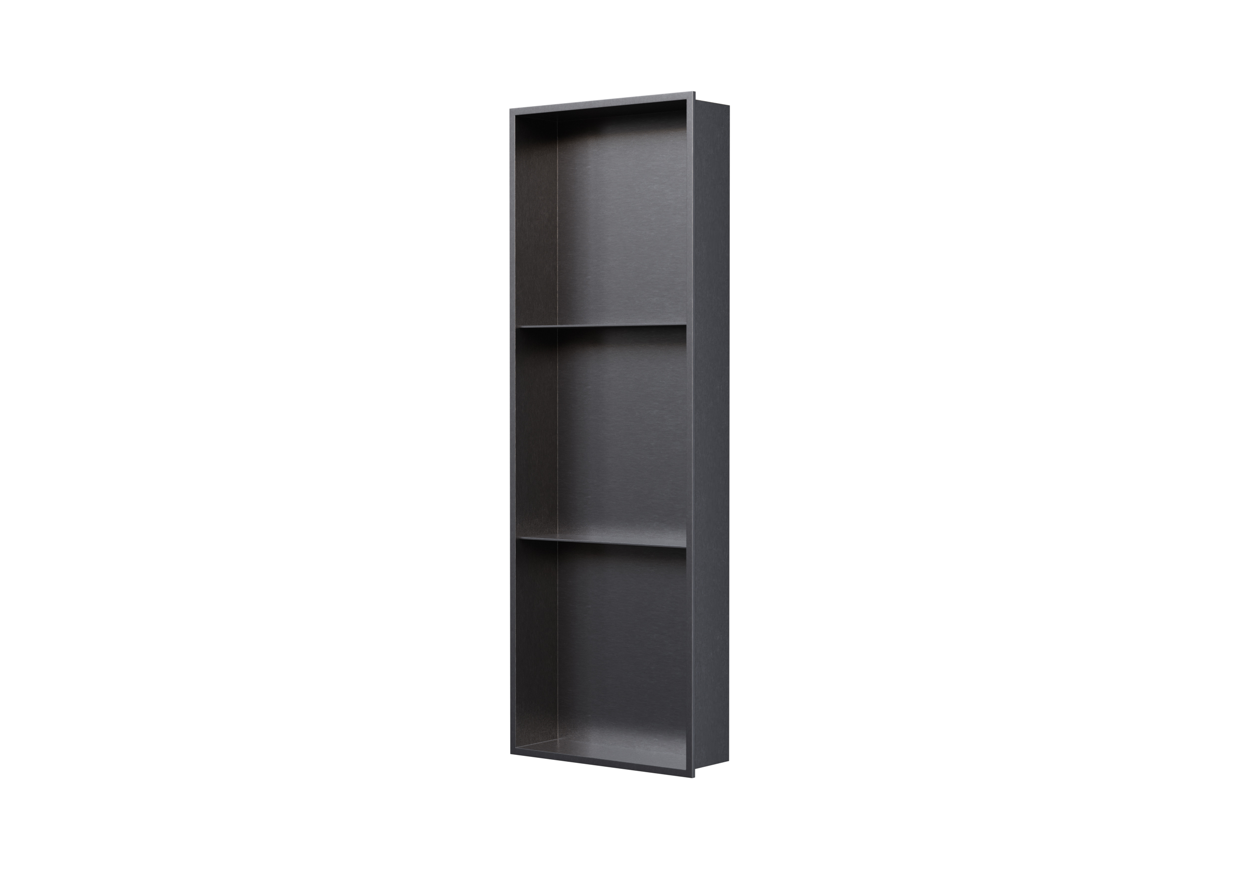 Nicchia da parete NT3090010X con ripiano portaoggetti - in acciaio inox - 30 x 90 x 10 cm (L x A x P) - colore selezionabile Nicchia da parete NT3090010X con ripiano portaoggetti - in acciaio inox - 30 x 90 x 10 cm (L x A x P) - colore selezionabile
