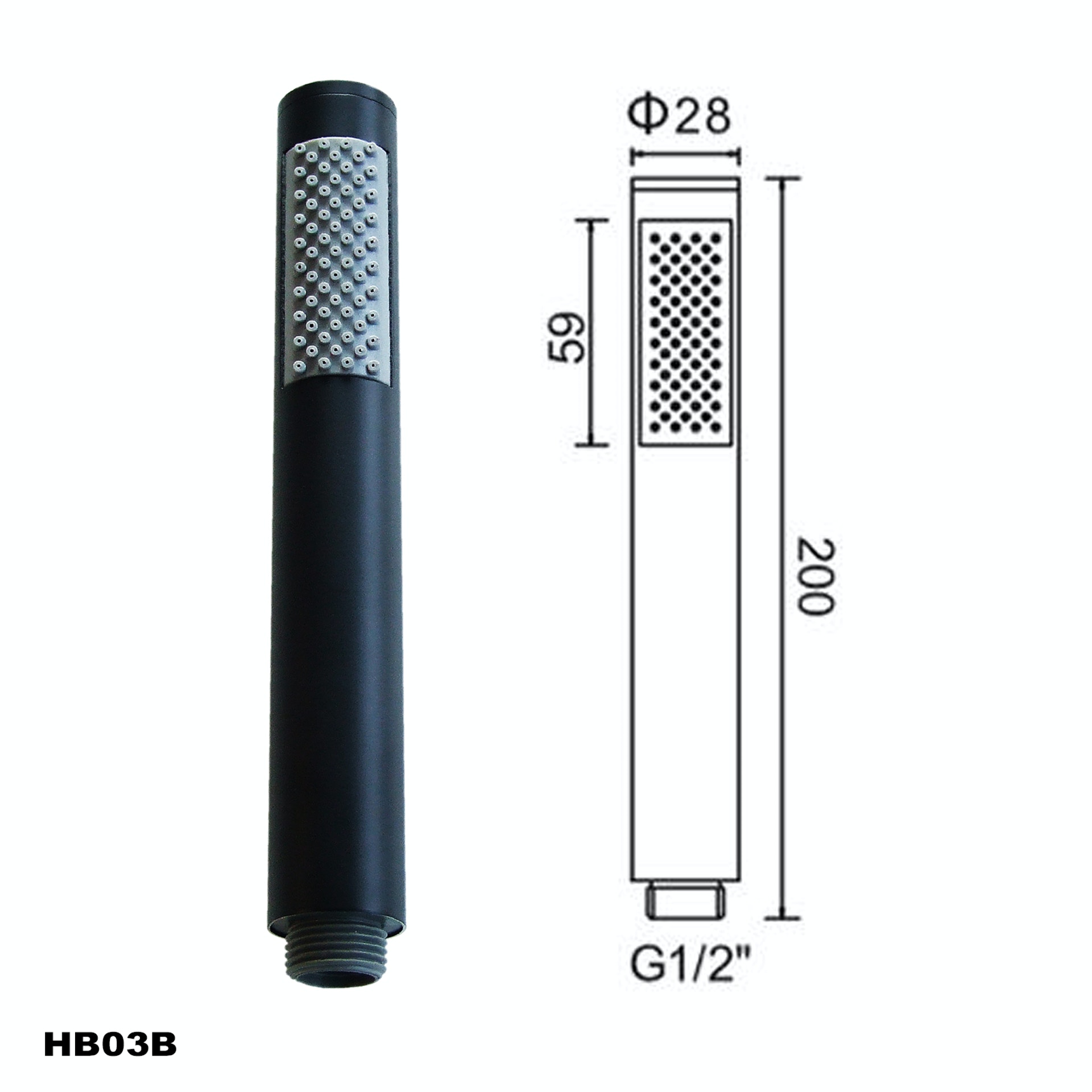 Miscelatore doccia termostatico 4021 per montaggio a parete - nero opaco - asta doccia, flessibile doccia e doccetta opzionale Miscelatore doccia termostatico 4021 per montaggio a parete - nero opaco - asta doccia, flessibile doccia e doccetta opzionale