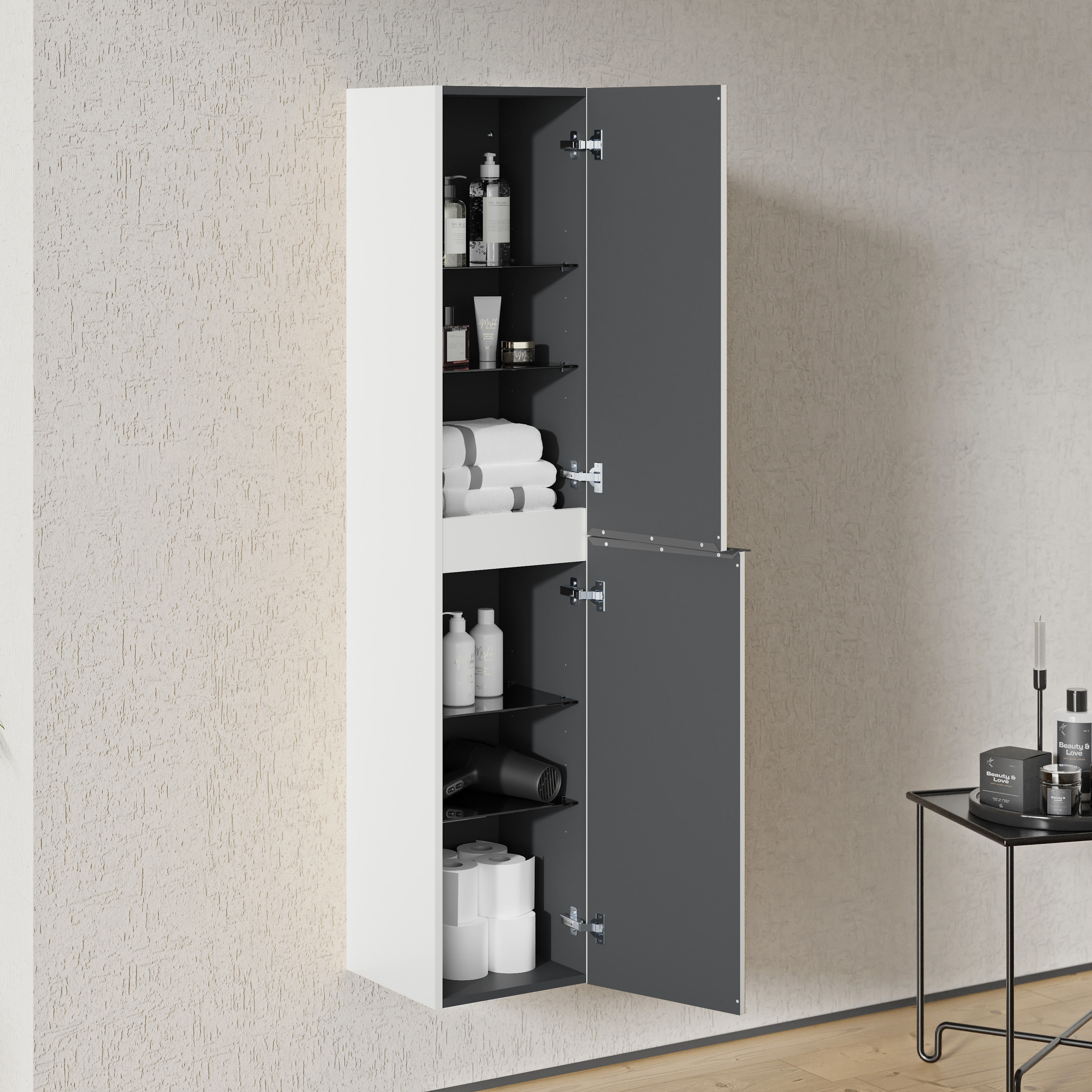 Mueble alto LAVOA - montaje flexible - 35 x 170 x 35cm - color a elegir Mueble alto LAVOA - montaje flexible - 35 x 170 x 35cm - color a elegir