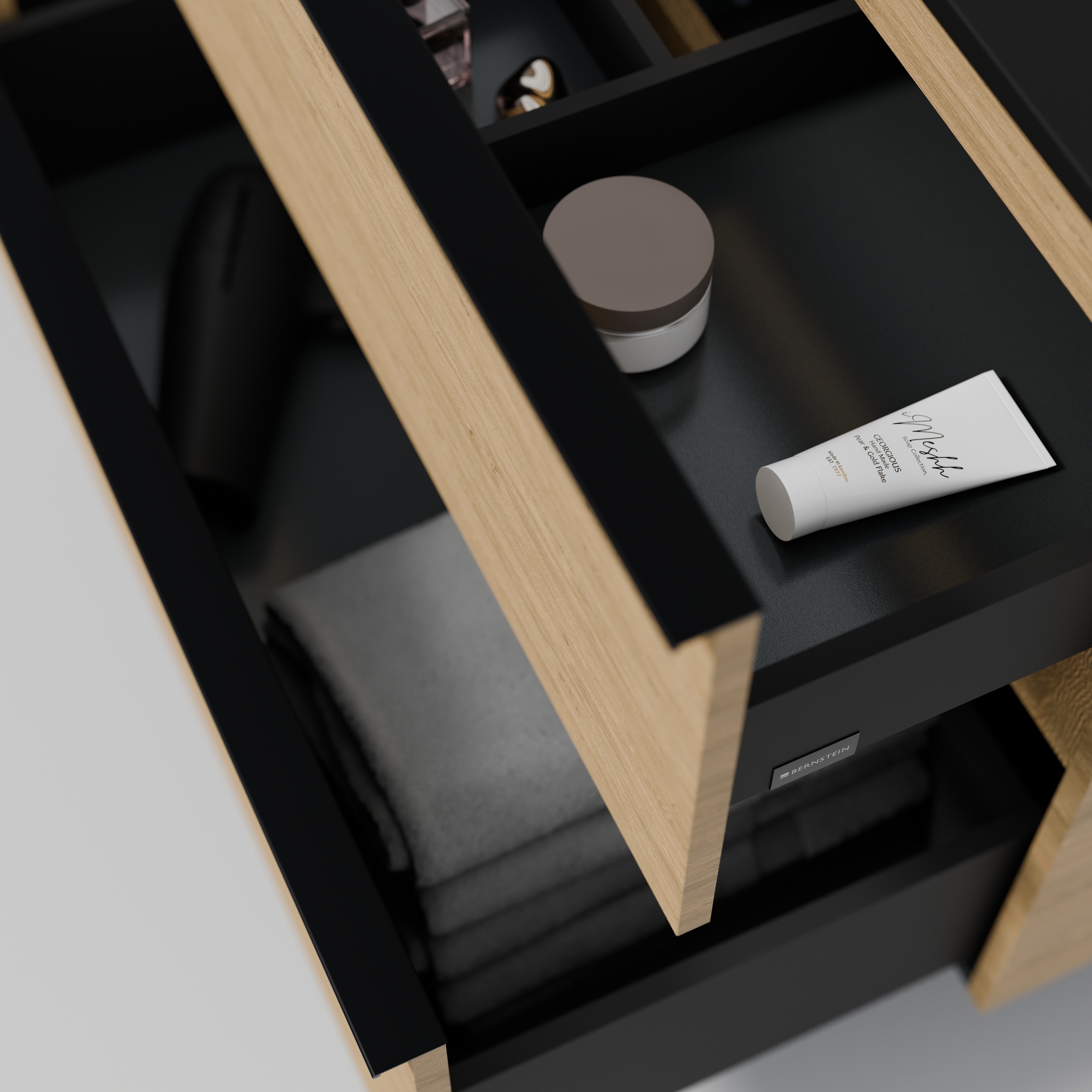 Vanity unit LAVOA 100 cm with washbasin - colour selectable 165780,165781,165782,165783,165784,165785