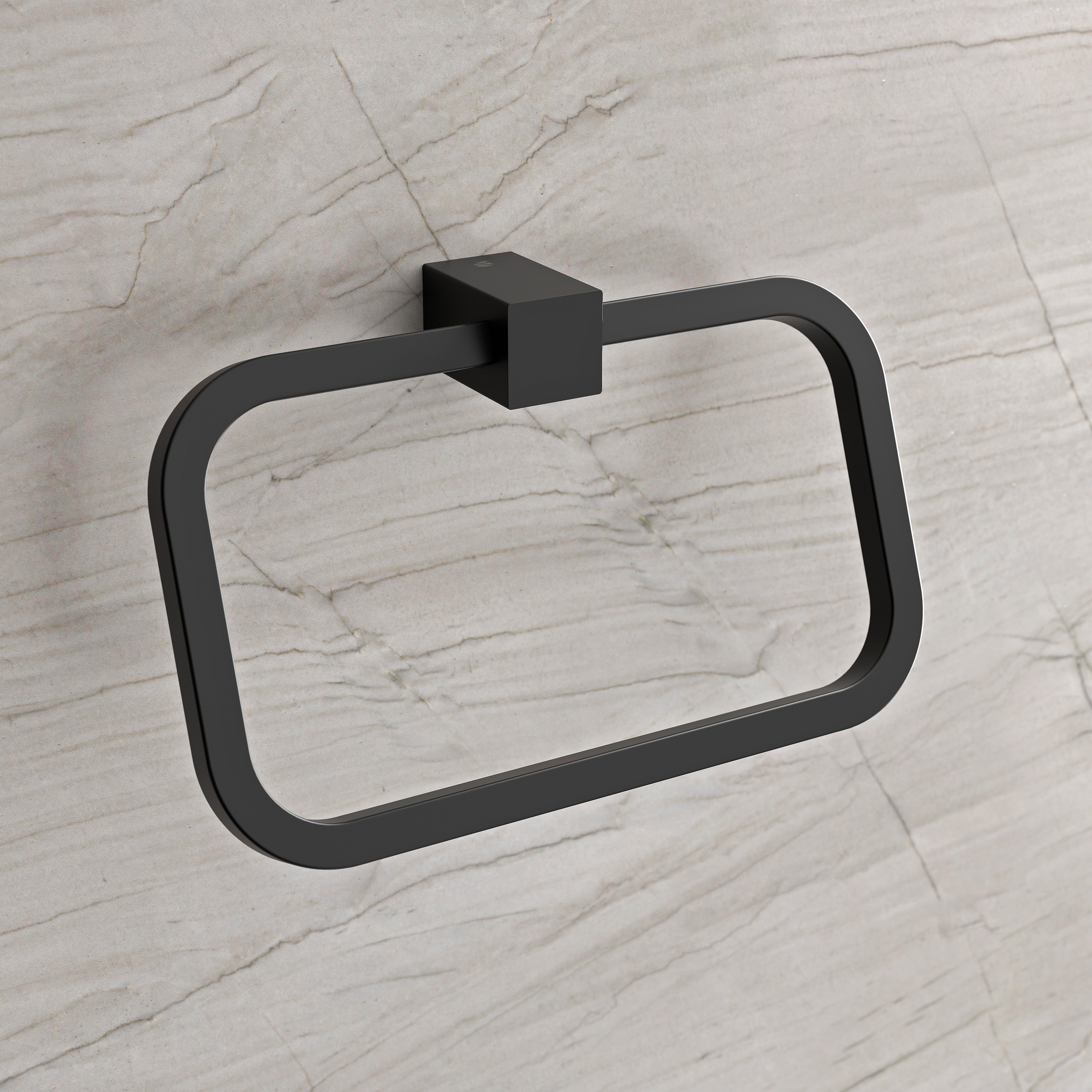 Handduksring OLA - Rostfritt stål - 23 x 9,3 cm - Fyrkantig