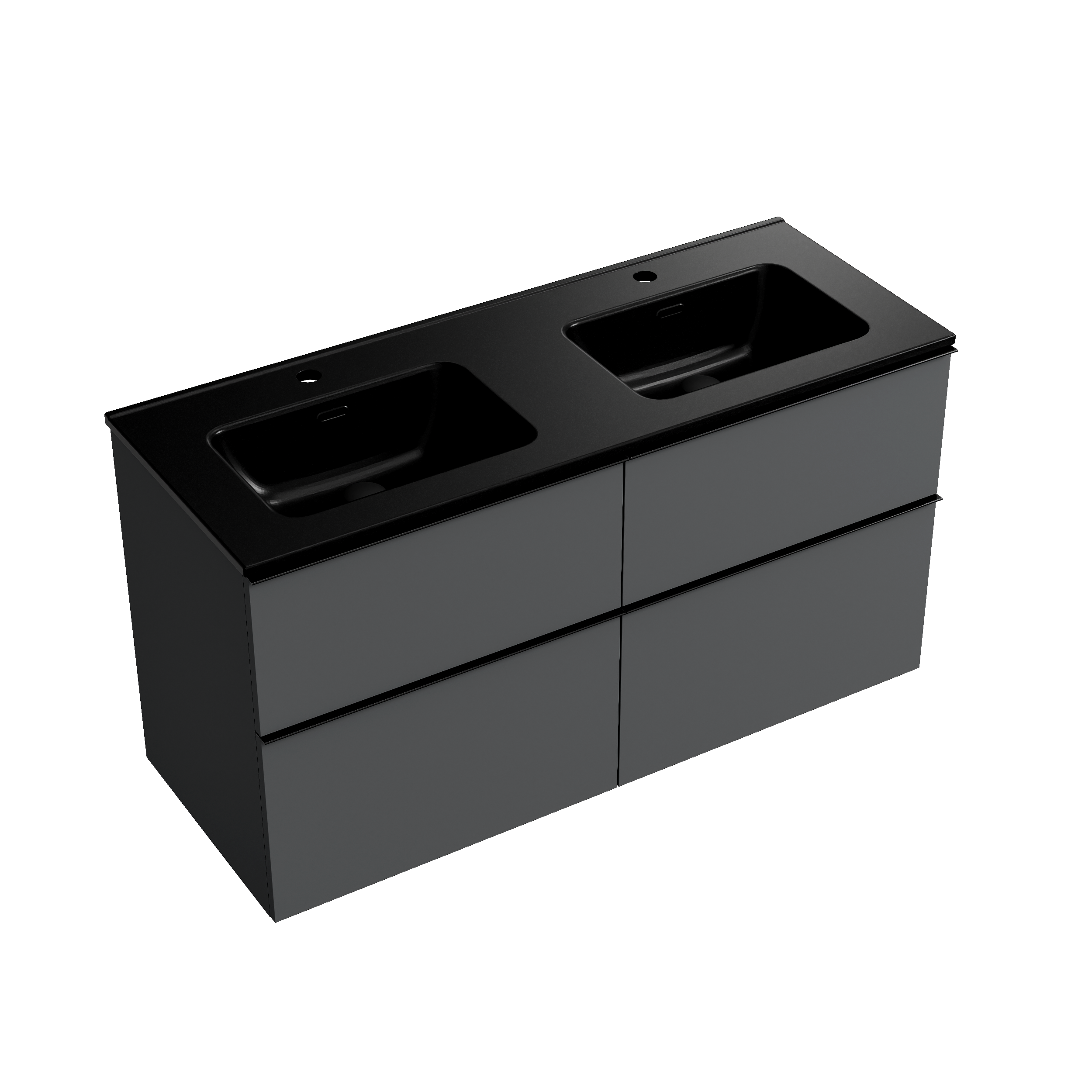 Vanity unit LAVOA 120cm with washbasin - colour selectable 165786,165787,165788