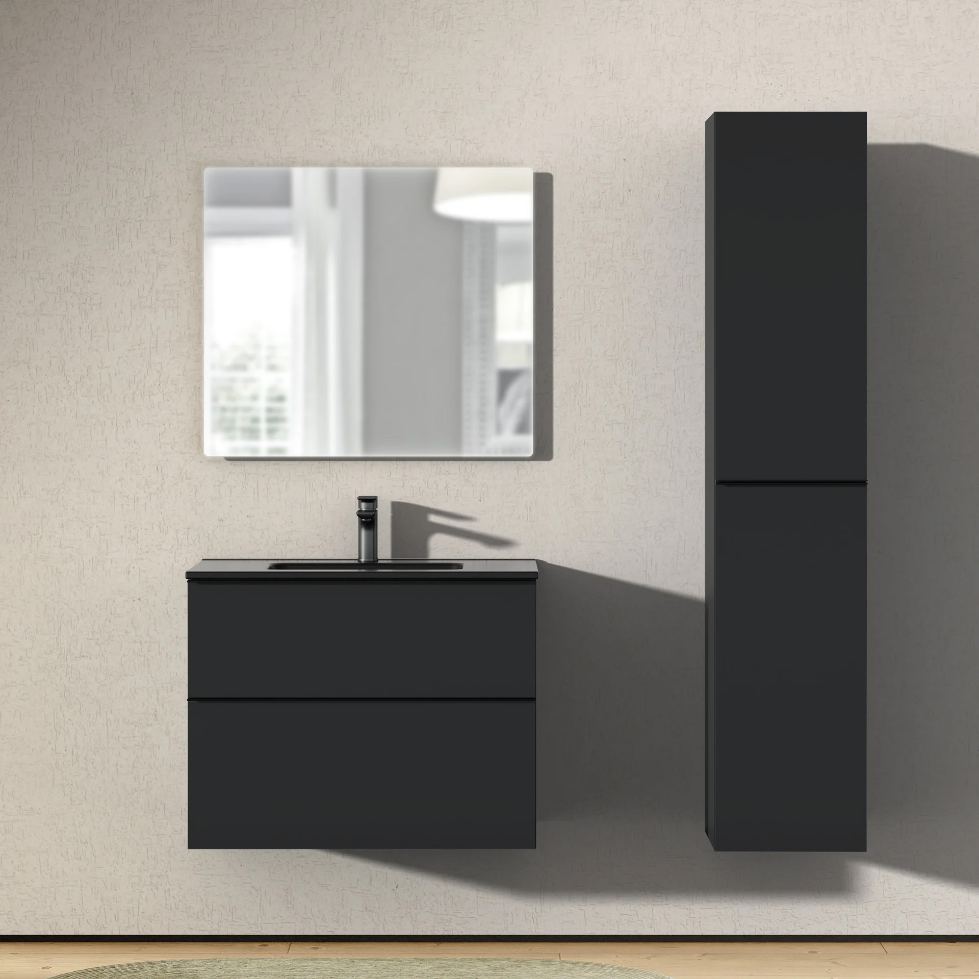Mueble alto LAVOA - montaje flexible - 35 x 170 x 35cm - color a elegir 168937