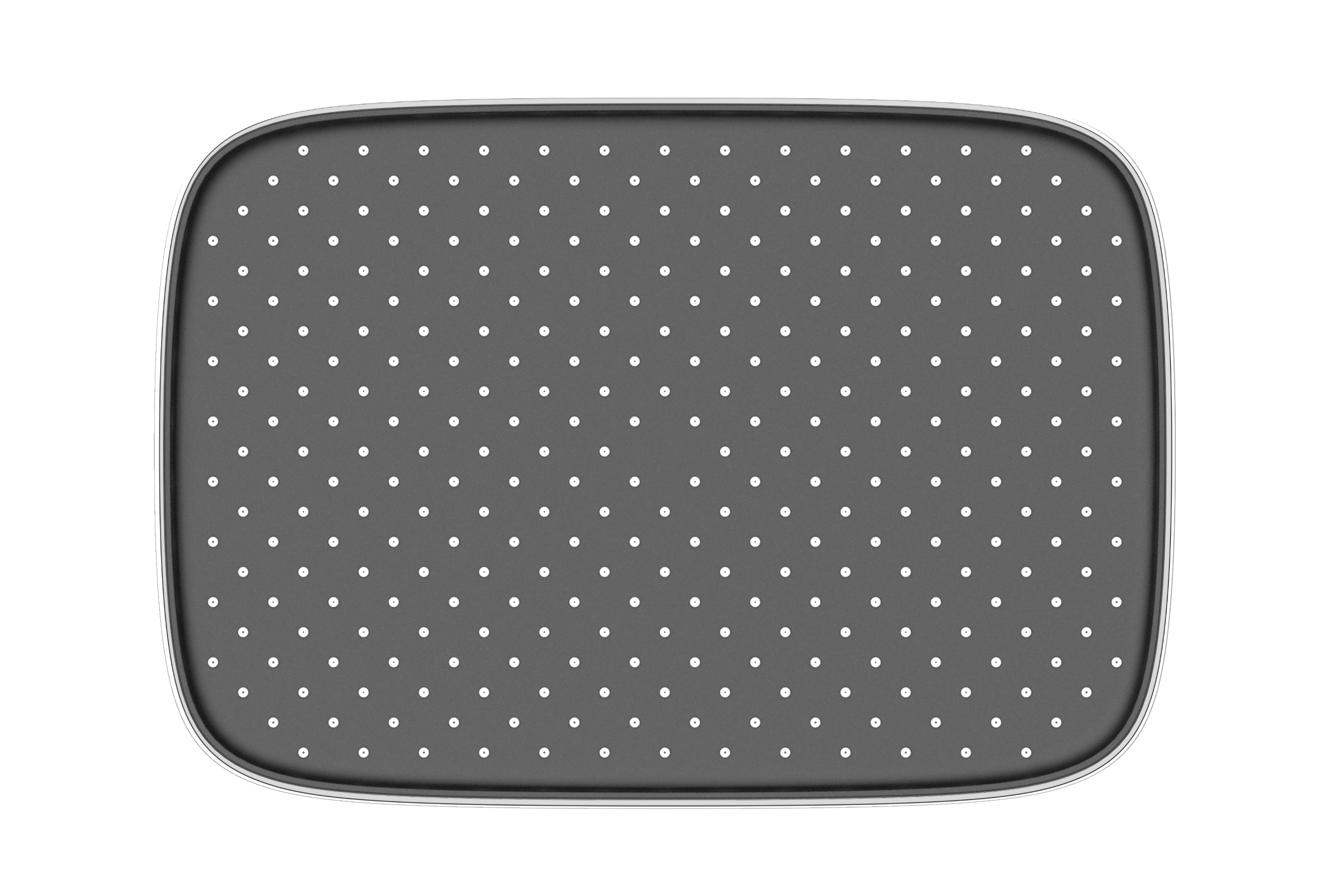 Rain shower head D2201E square - 30 x 21 cm - anti-calc - color selectable Rain shower head D2201E square - 30 x 21 cm - anti-calc - color selectable
