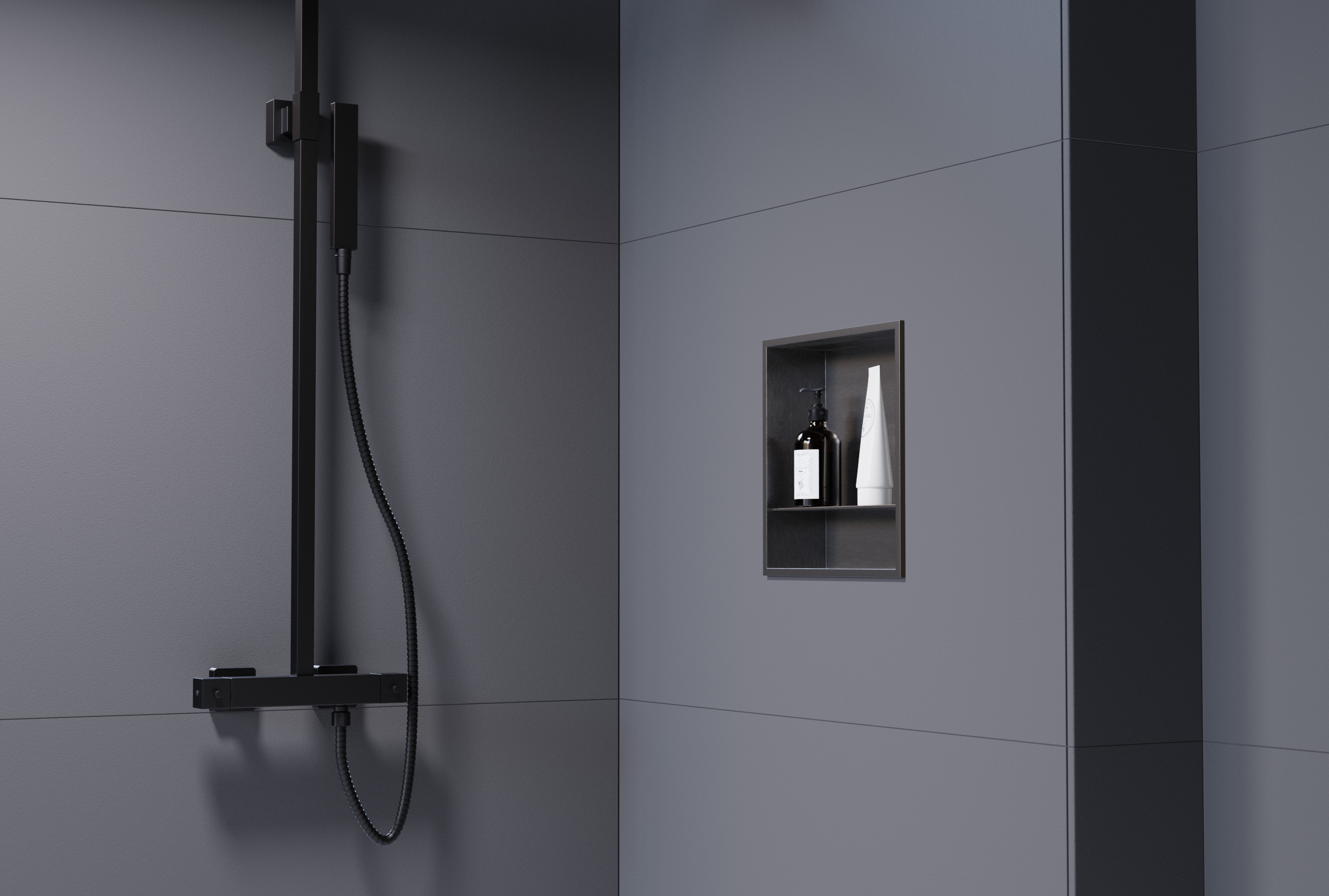 BERNSTEIN Wall Niche NT303010X with storage shelf - 30 x 30 x 10 cm (W x H x D) - different colours available BERNSTEIN Wall Niche NT303010X with storage shelf - 30 x 30 x 10 cm (W x H x D) - different colours available