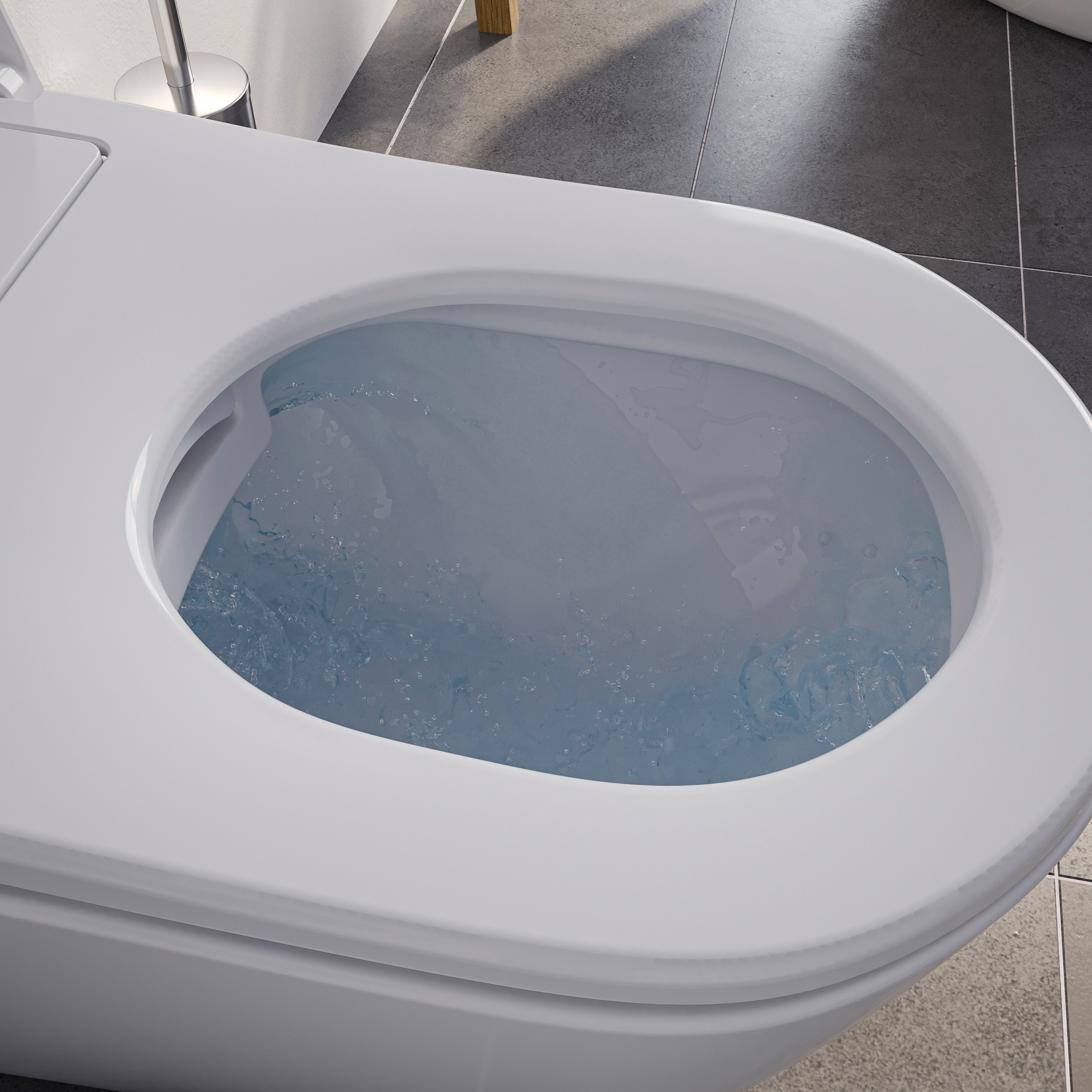 Inodoro ducha Basic 1102 Blanco - ducha para glúteos y señora - sistema completo 14373