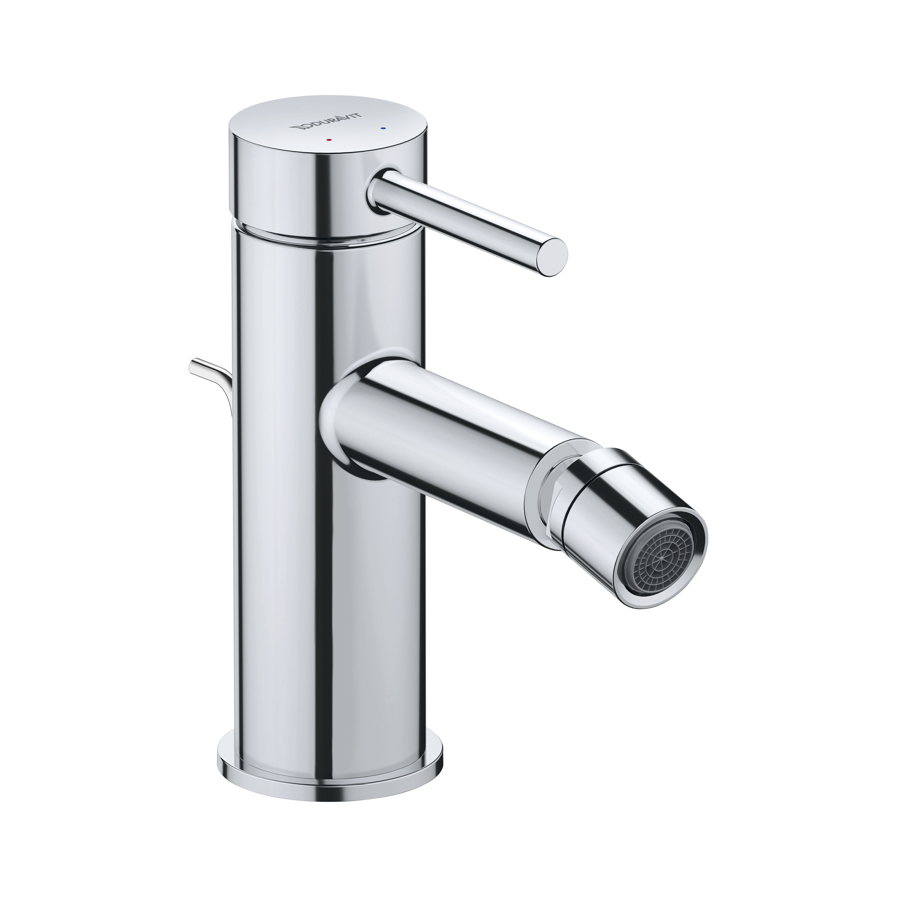 Duravit Circle single lever bidet mixer chrome high gloss