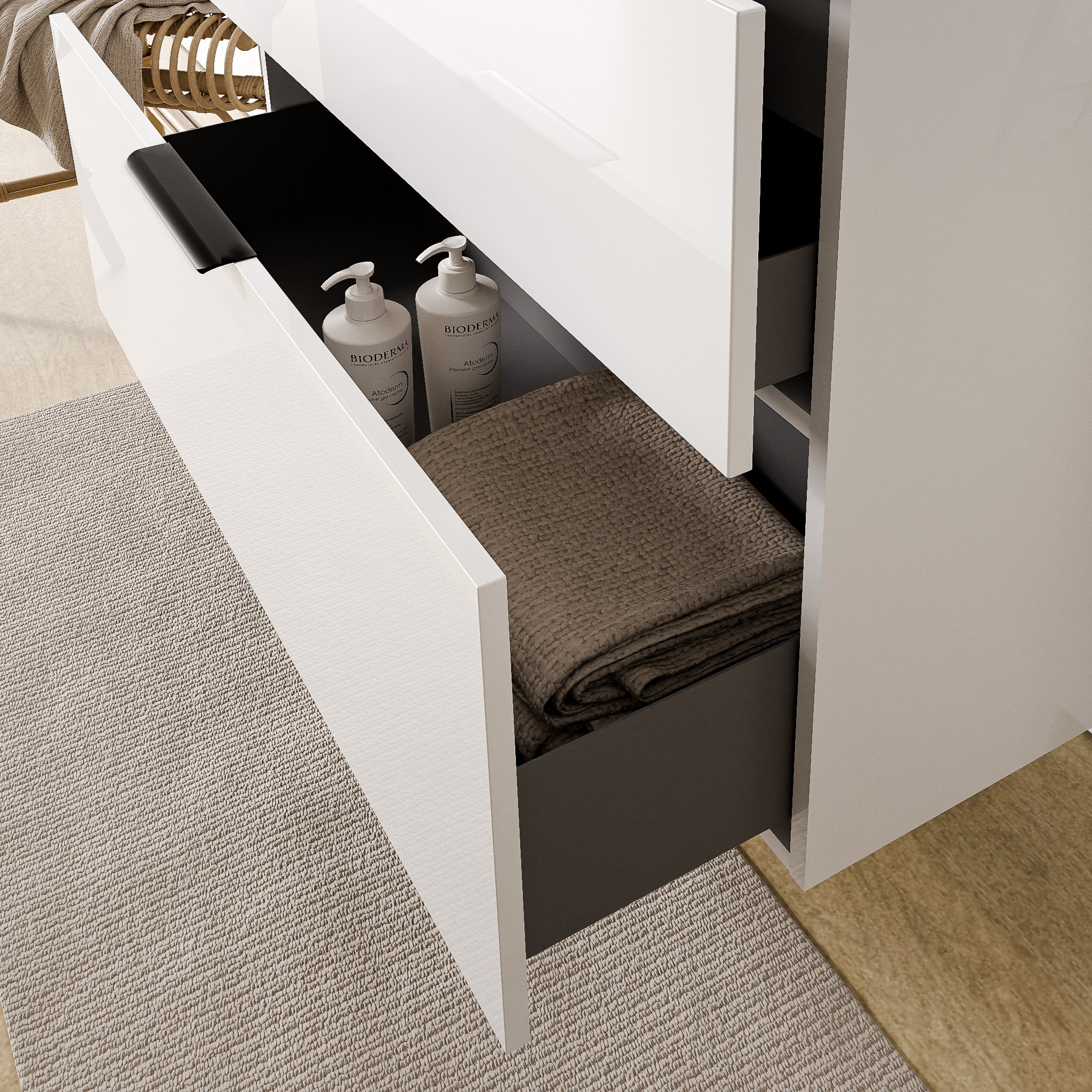 Mueble tocador TIM 100 cm para lavabo sobre encimera - color a elegir 166291,166292,166293,166294,166295,166296,170357,170358,170363,170364