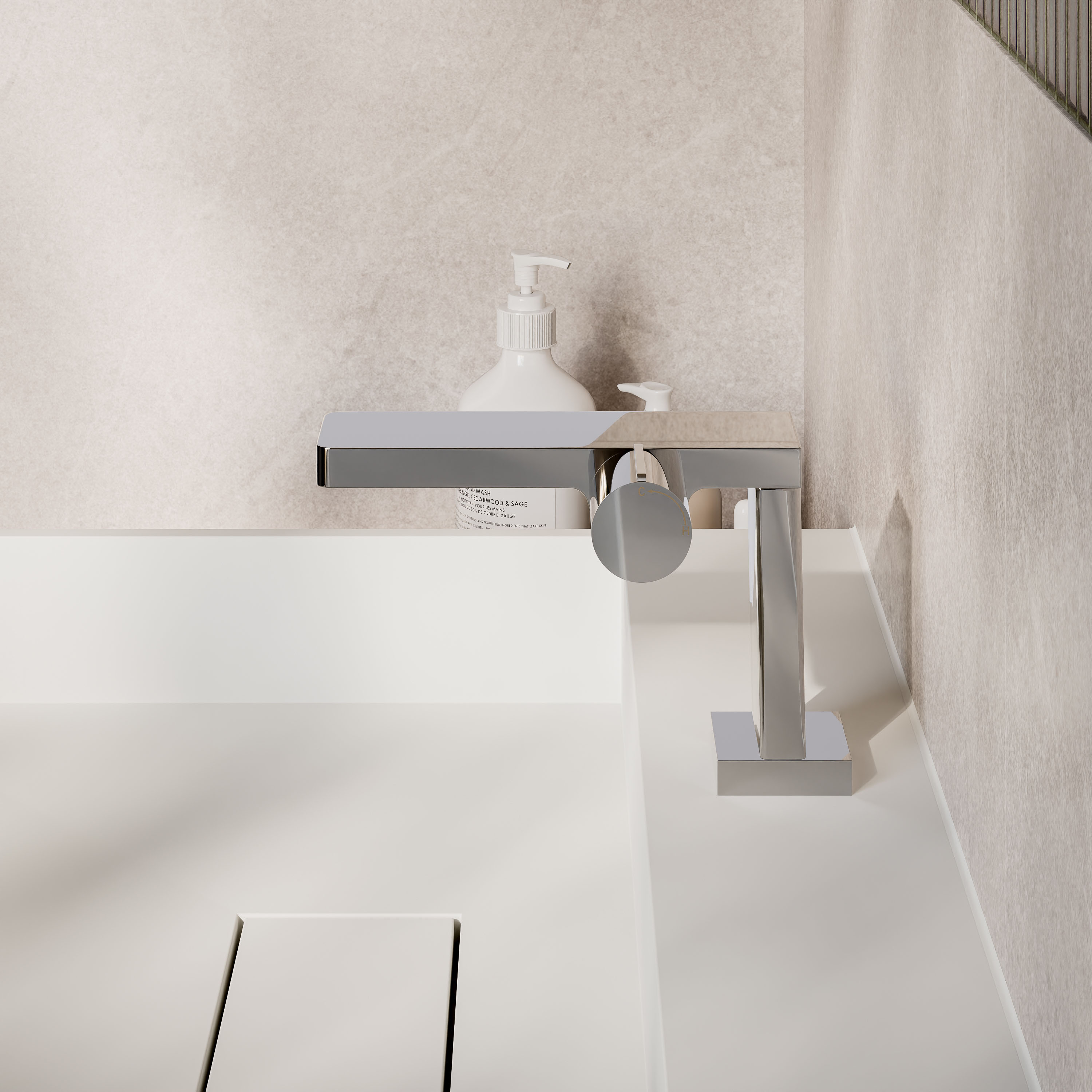Grifo mezclador para lavabo NT3110C - acabado cromado Grifo mezclador para lavabo NT3110C - acabado cromado