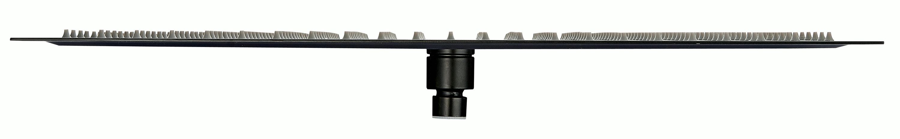 Rociador de ducha rectangular - extra-plano de acero inoxidable DPG2051 - 50 x 30 cm - negro Rociador de ducha rectangular - extra-plano de acero inoxidable DPG2051 - 50 x 30 cm - negro