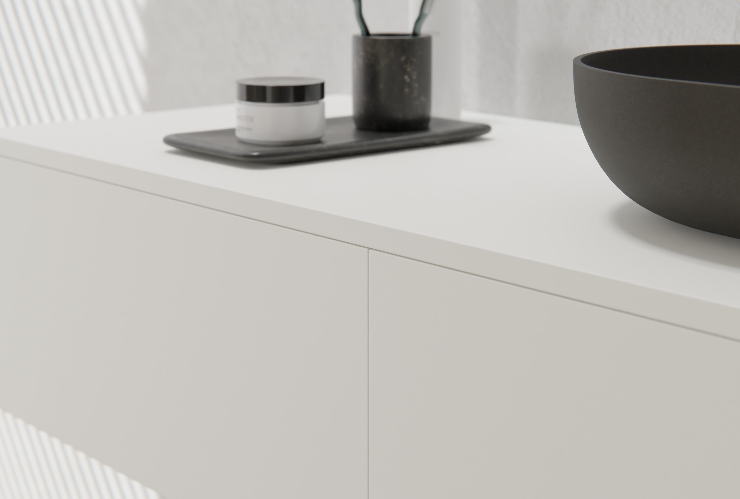 Móvel de toucador TLB 120-48 - MDF pré-montado - 120 x 48 x 28 cm Móvel de toucador TLB 120-48 - MDF pré-montado - 120 x 48 x 28 cm