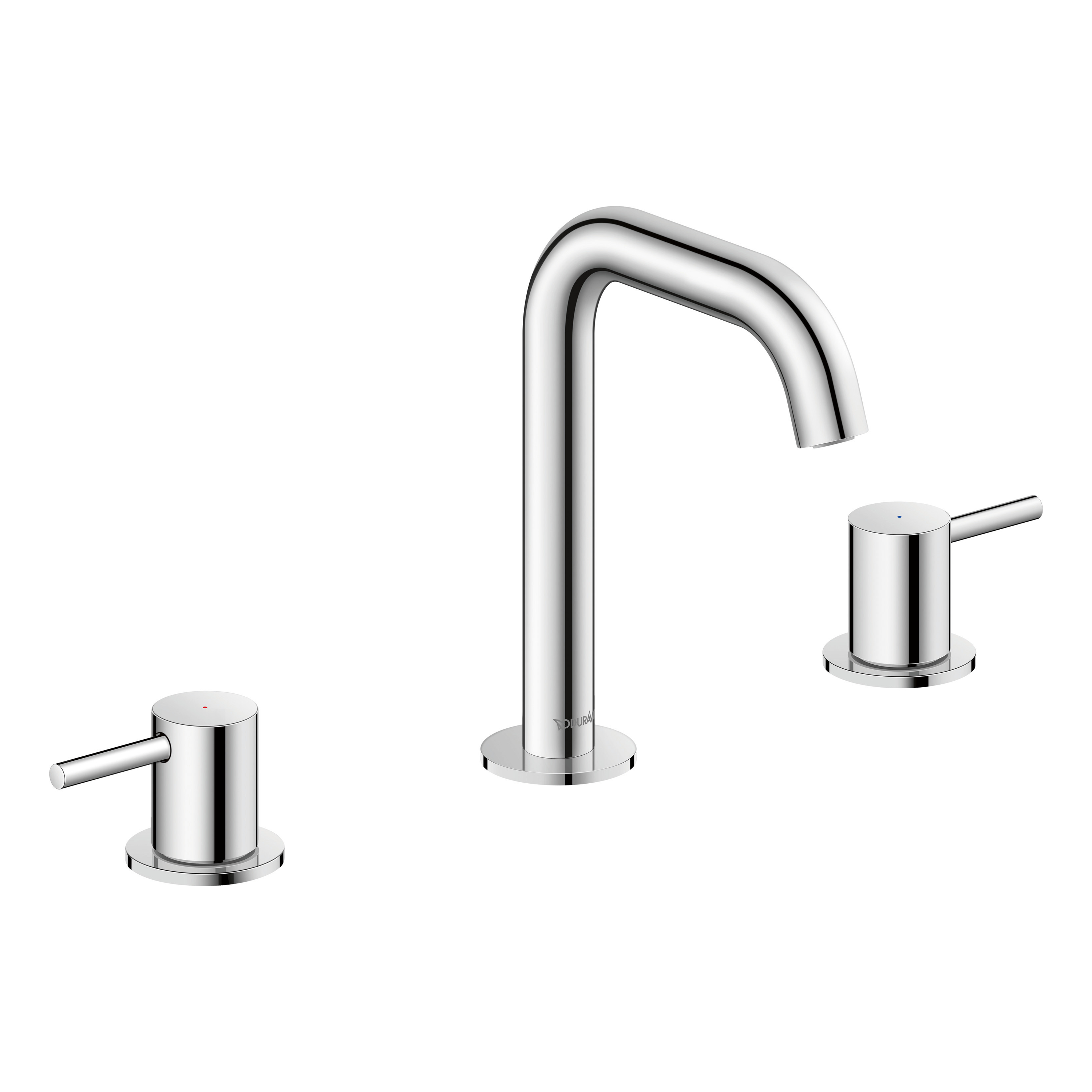 Duravit Circle Miscelatore 3 fori per lavabo cromo lucido