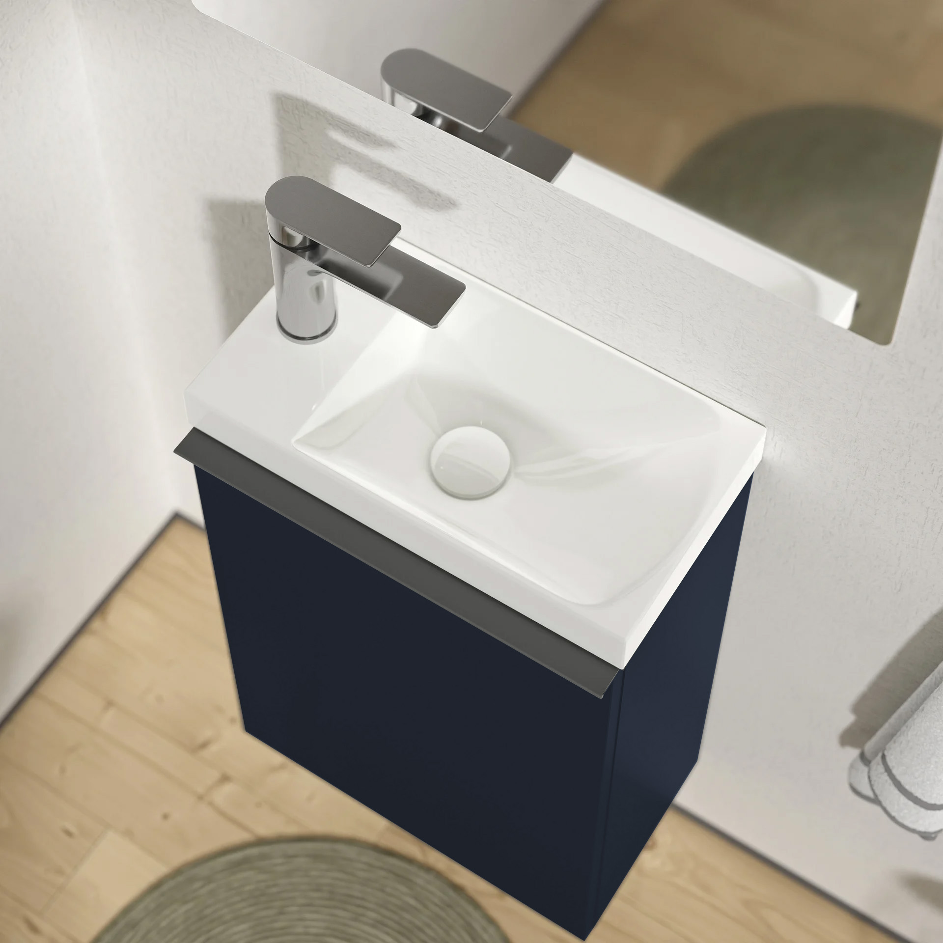 Móvel de casa de banho LAVOA 40 cm com lavatório - cor selecionável 168943