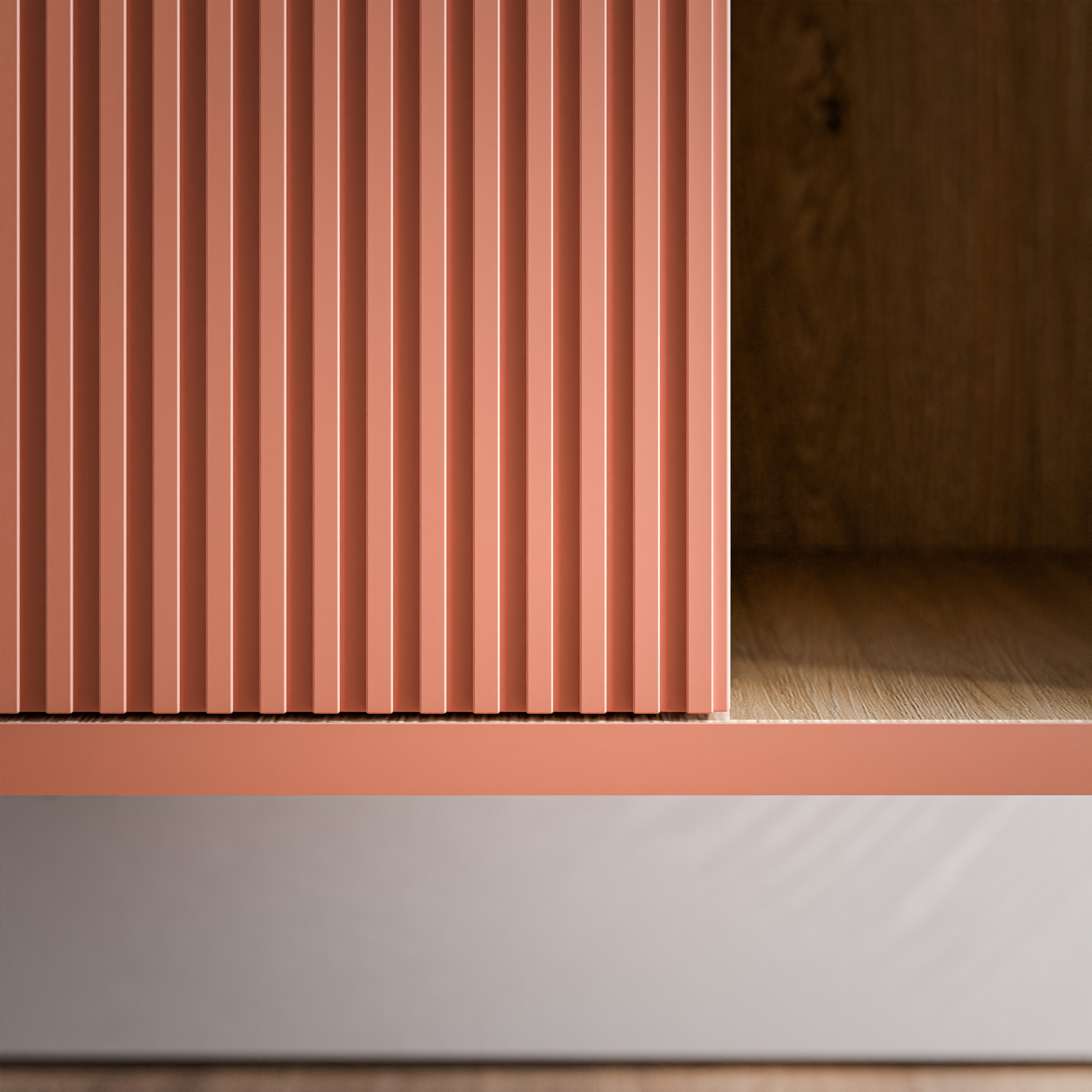 BELDIVO móvel de 50 cm com lavatório branco - dobradiça esquerda da porta - cor selecionável BELDIVO móvel de 50 cm com lavatório branco - dobradiça esquerda da porta - cor selecionável
